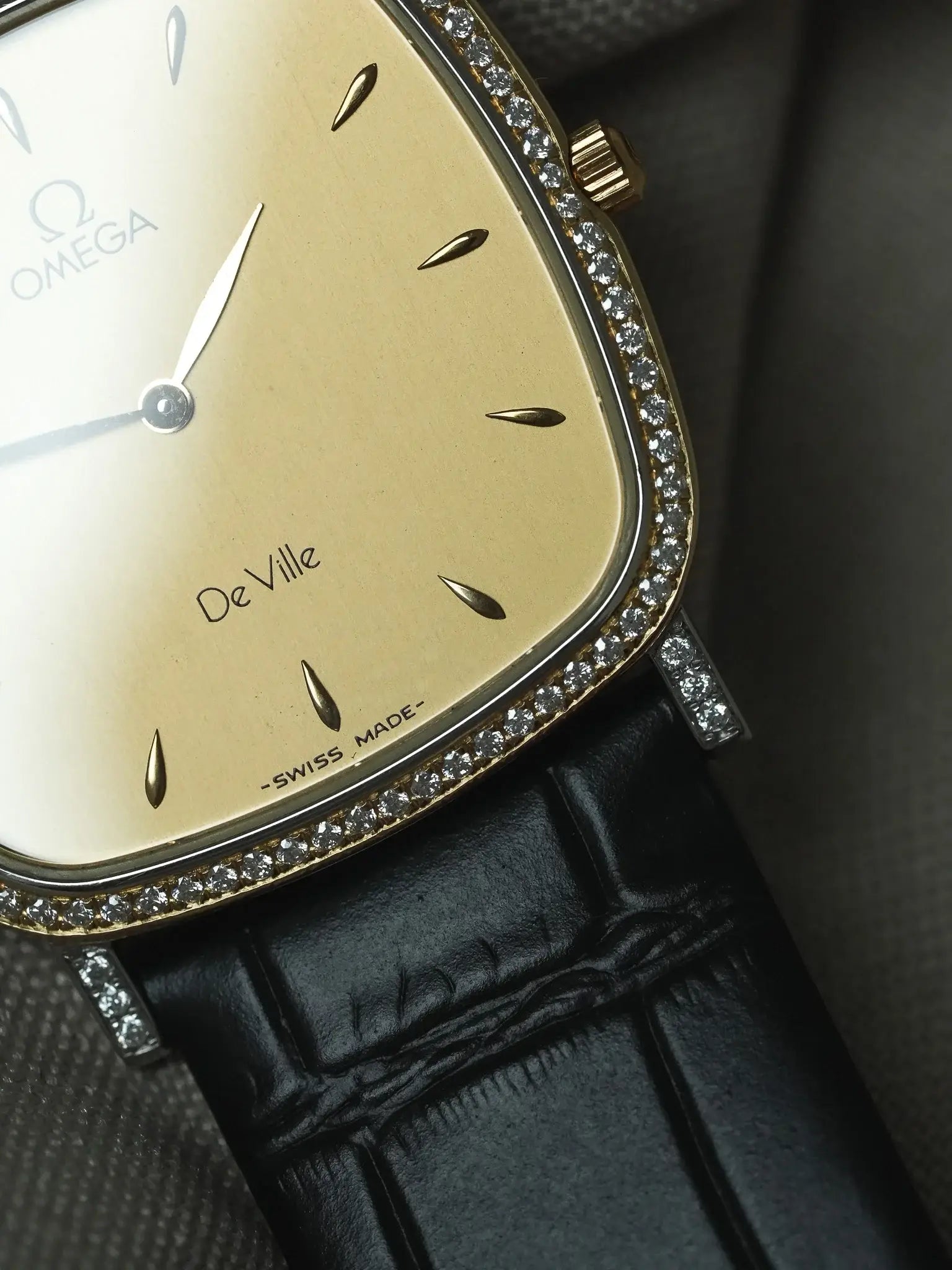 Orologio Omega De Ville Vintage (1993) – Diamanti & Extra-Piatto 