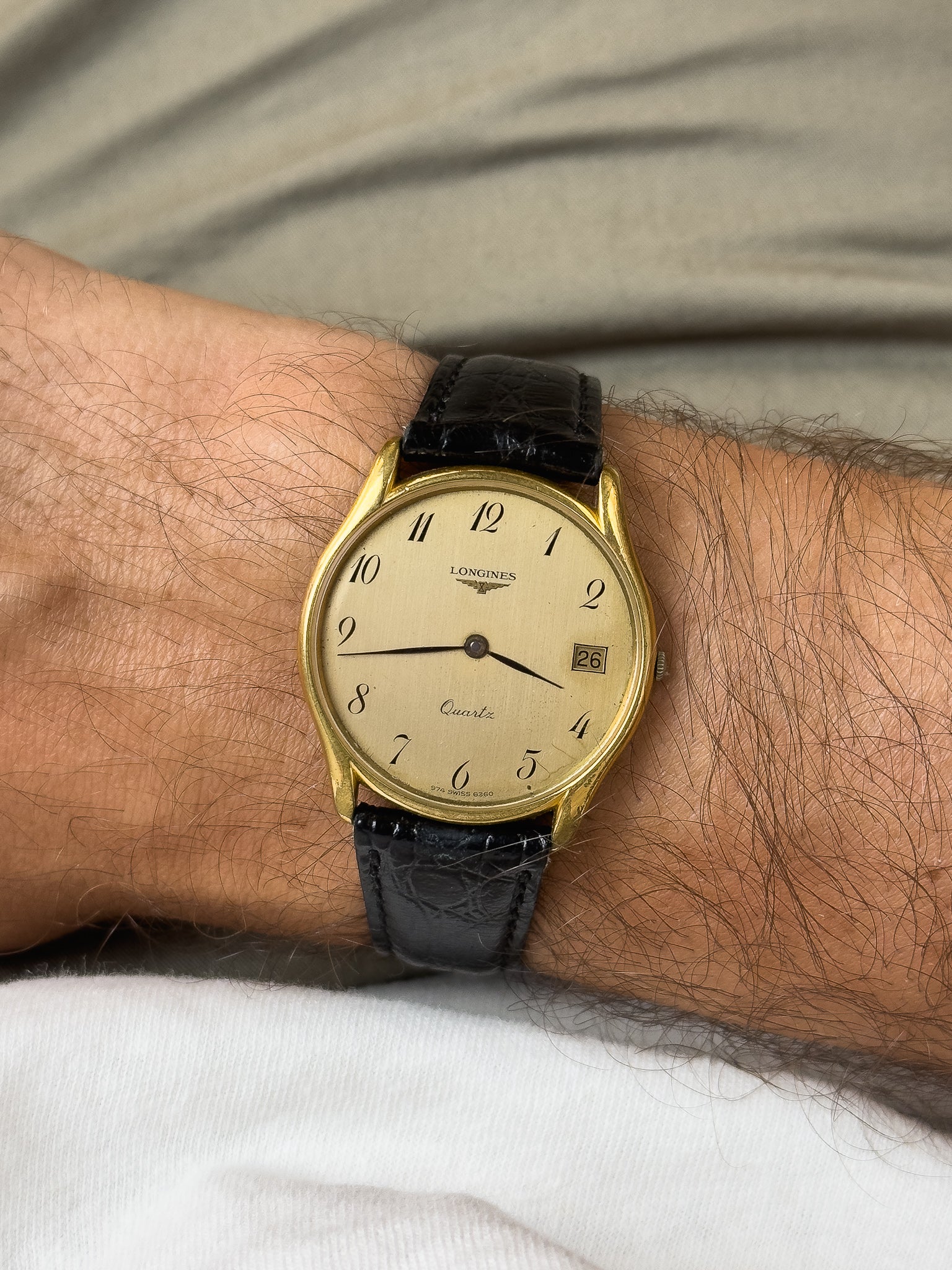 Longines - "Breguet" Numerals Extra flat quartz - 1980s 