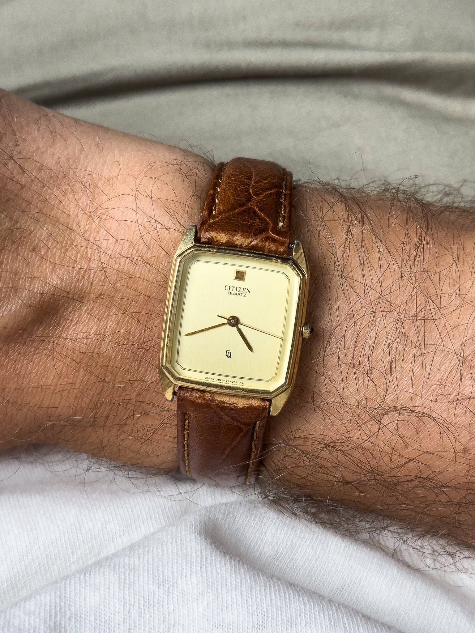 Citizen - Tank vintage Or Cabochon - 1983 