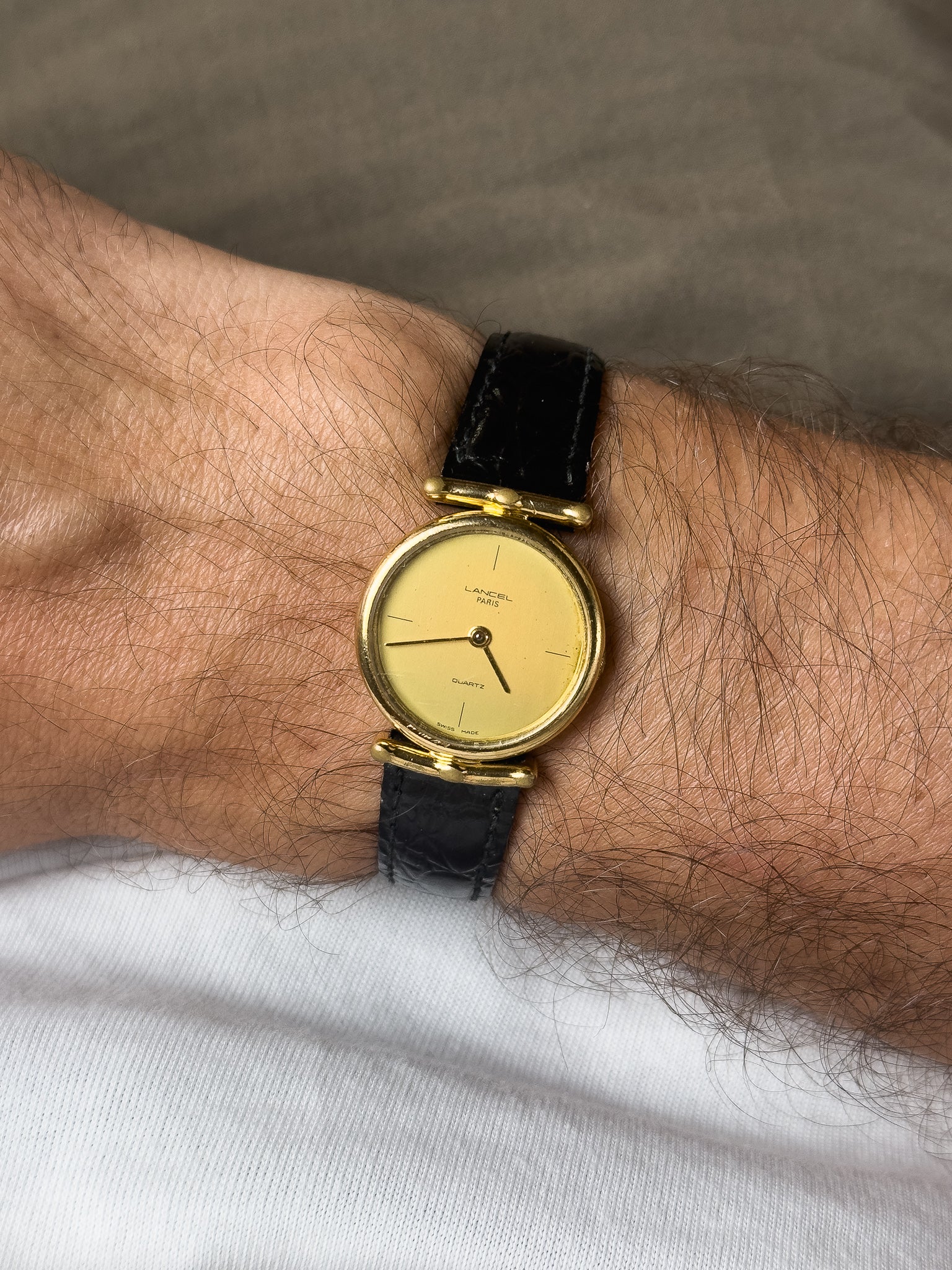 Lancel - Or Cornes Centrales Quartz - 1990s