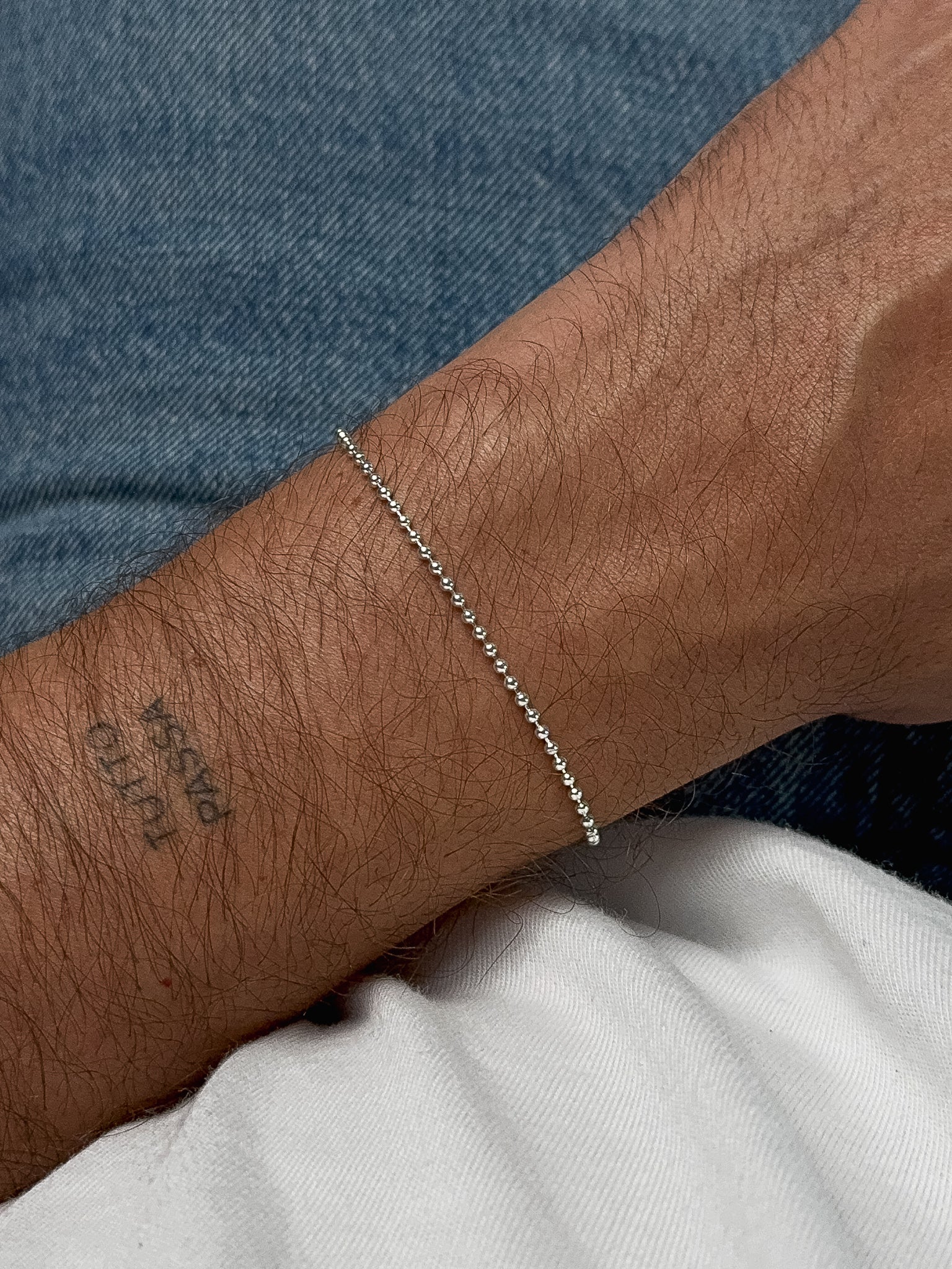 Серебряный браслет 925 - Odilon - Тонкий 