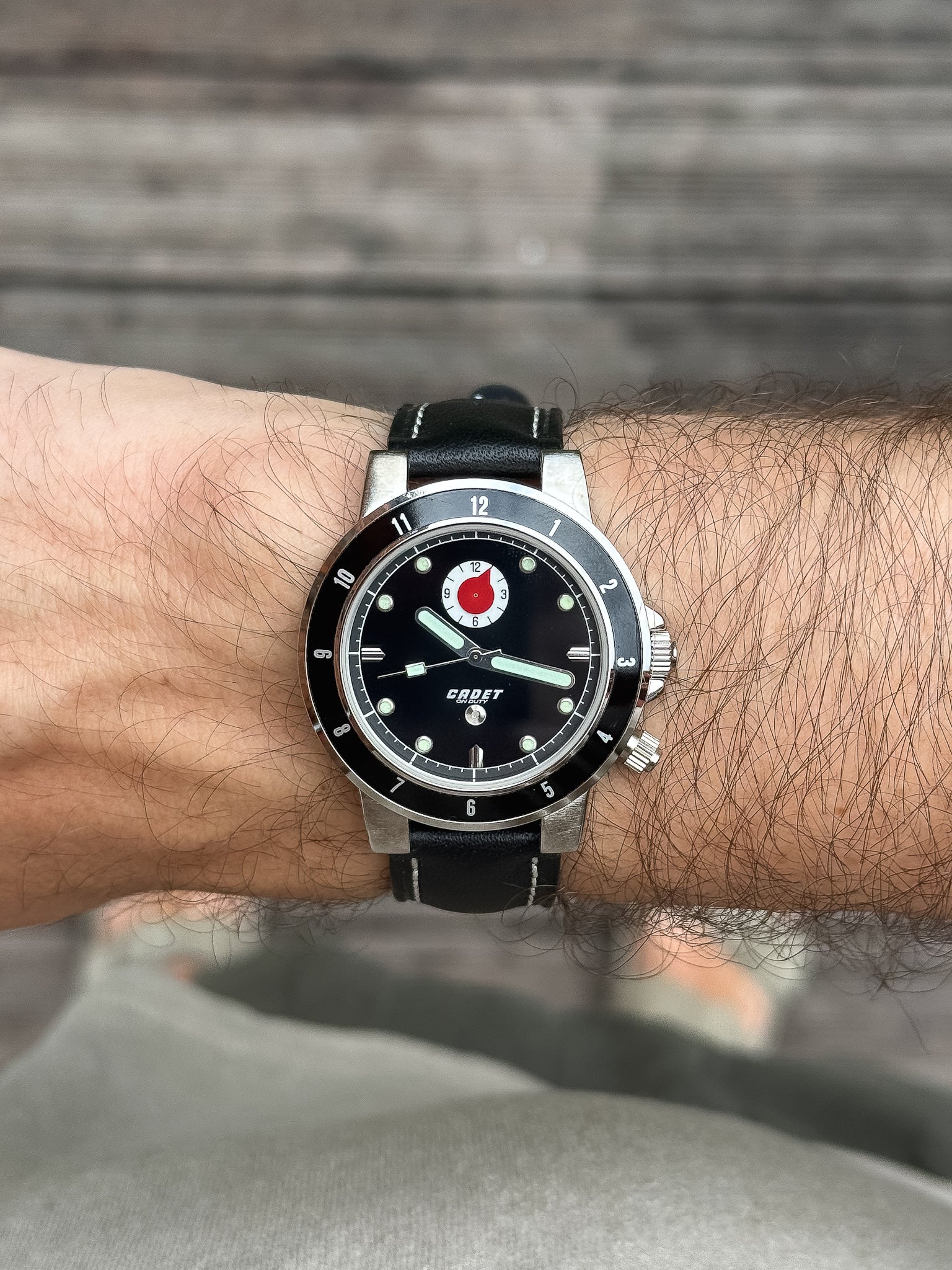 Cadet - GMT Noir  - NOS - 1980s