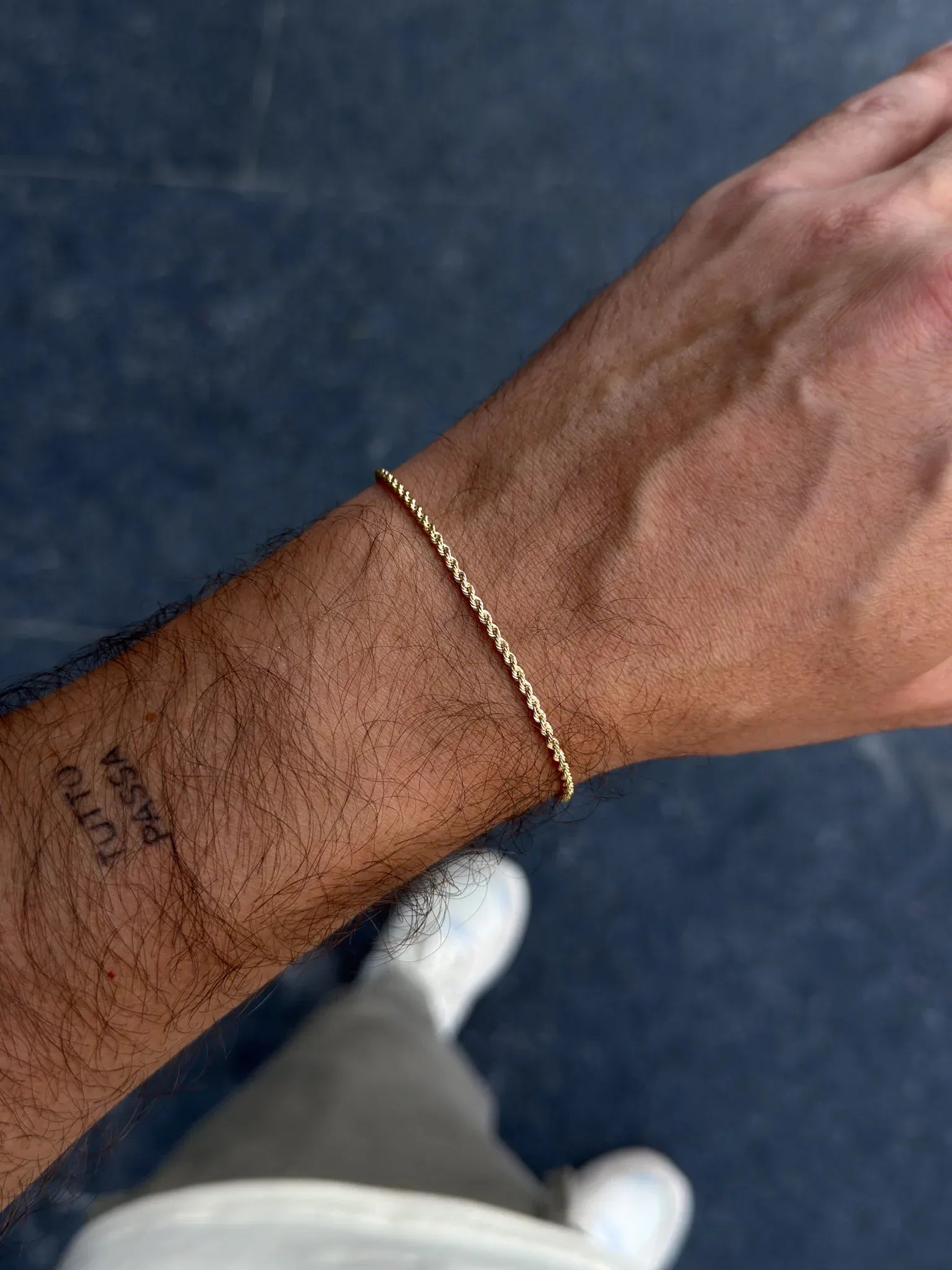 Pulsera de oro amarillo 18k - Léontine - Modelo Pequeño 