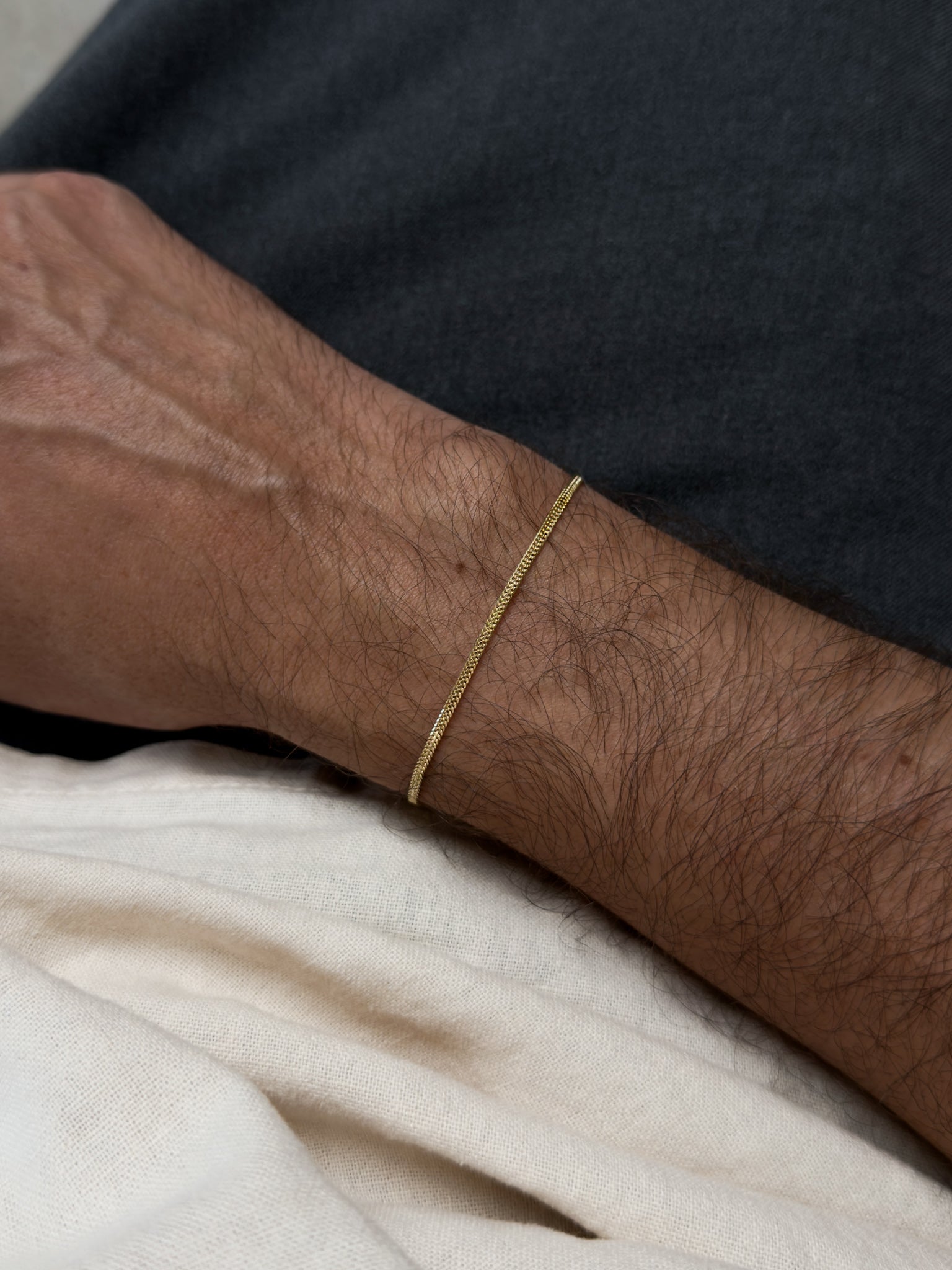 18k Yellow Gold Bracelet - Sigismond - Small Model 