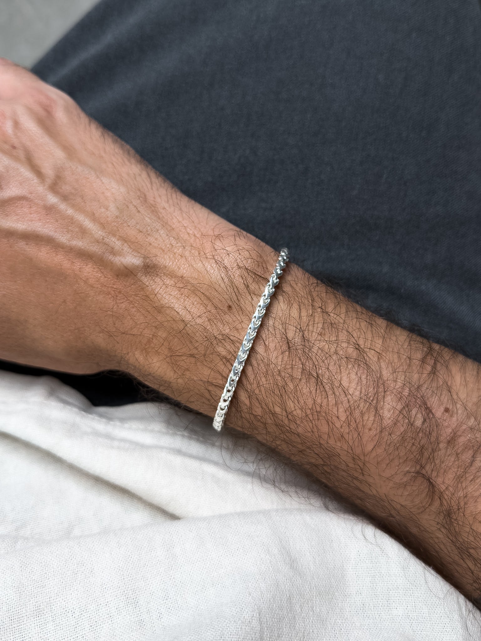 Bracciale in argento 925 - Serafino - Grande Modello 