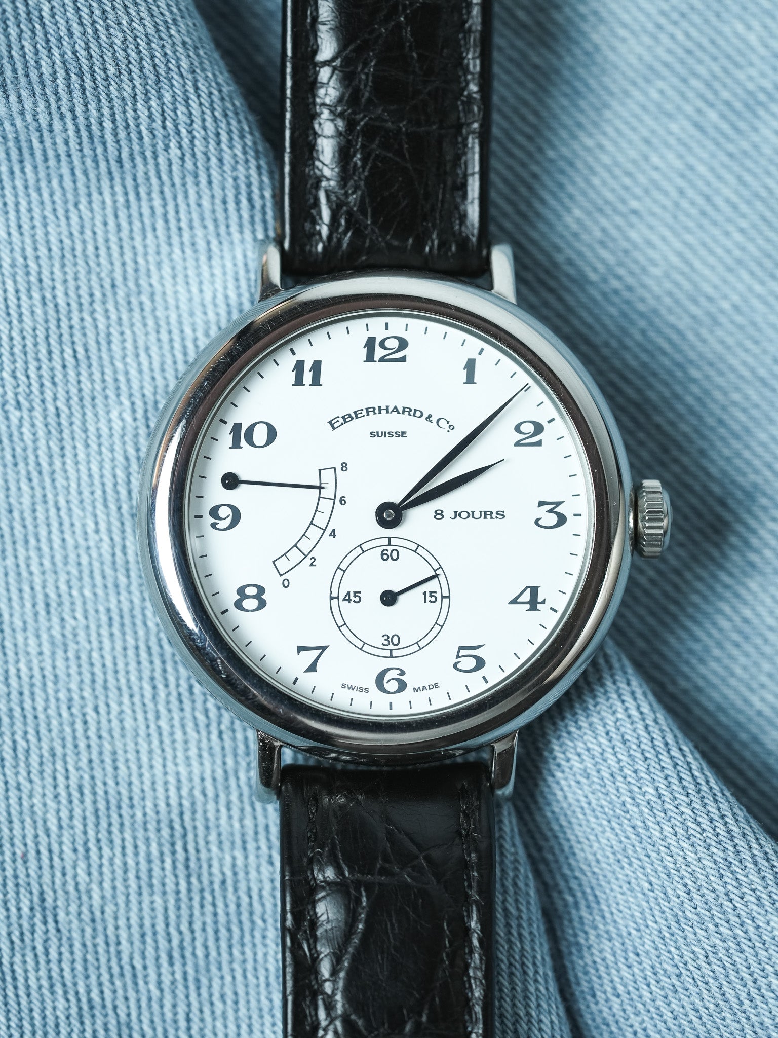 Eberhard & Co - 21017 Резерв хода 8 дней - 1990s 