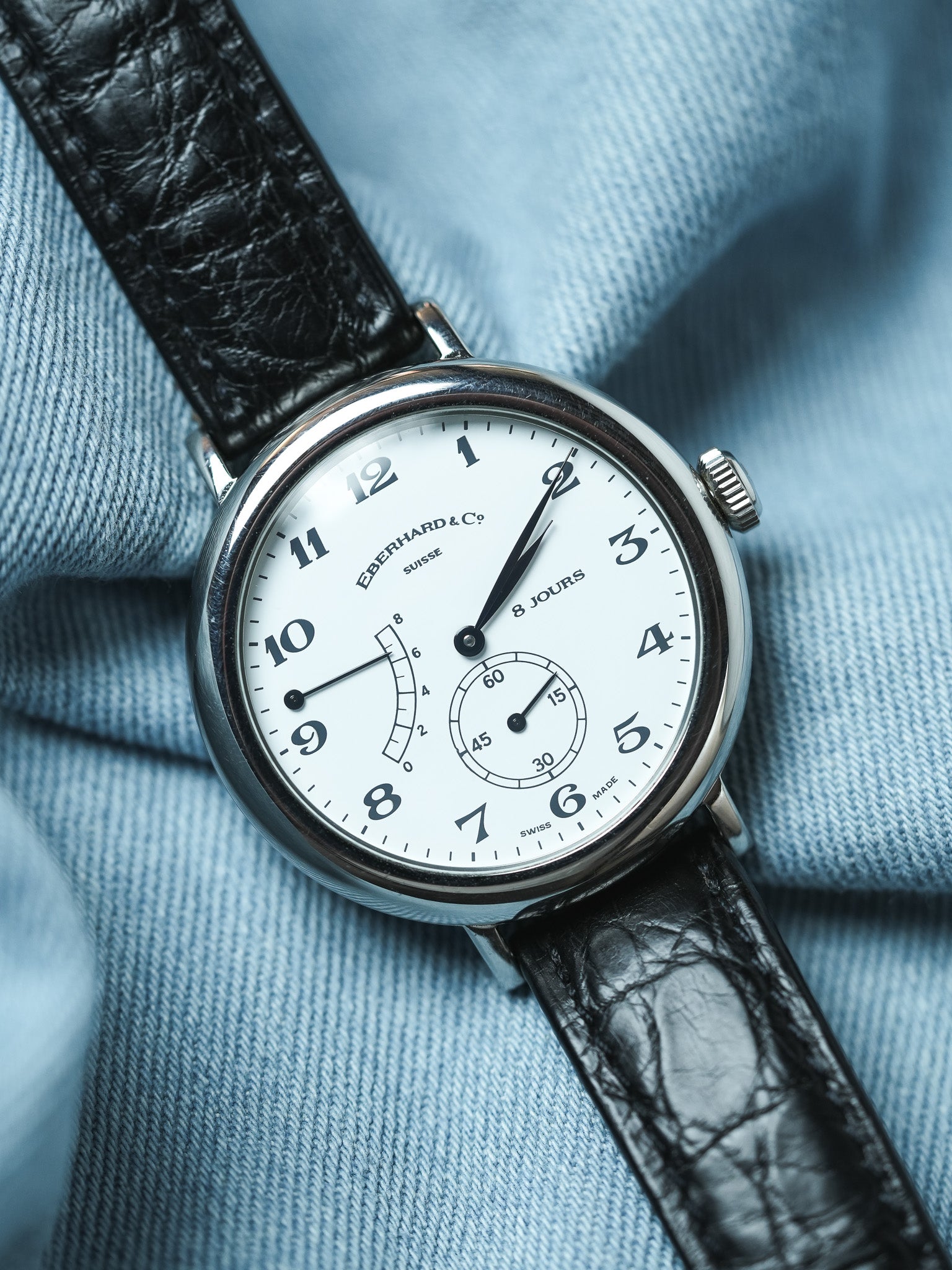 Eberhard & Co - 21017 Riserva di carica 8 Giorni - 1990s 
