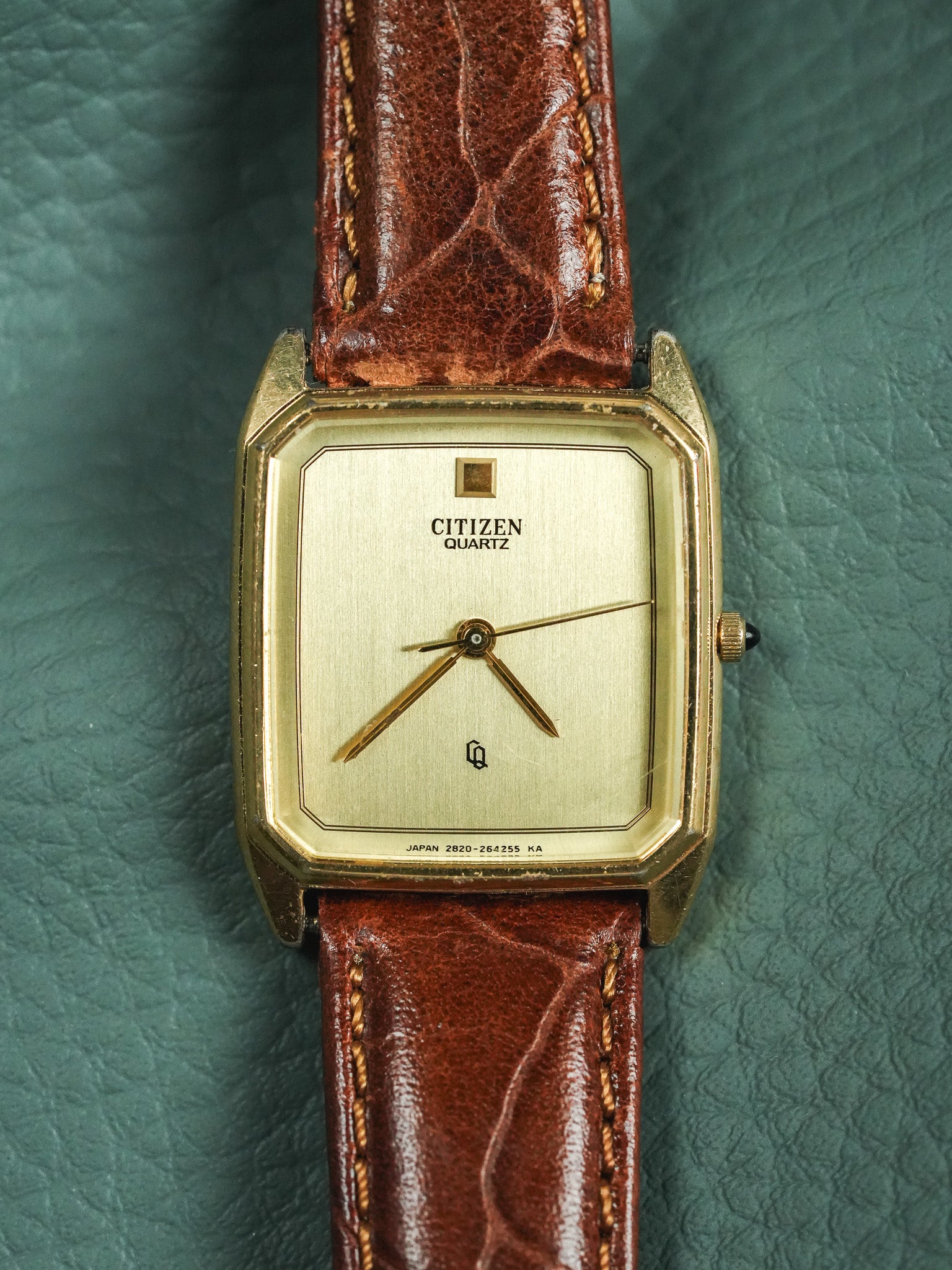 Citizen - Tank vintage Or Cabochon - 1983 