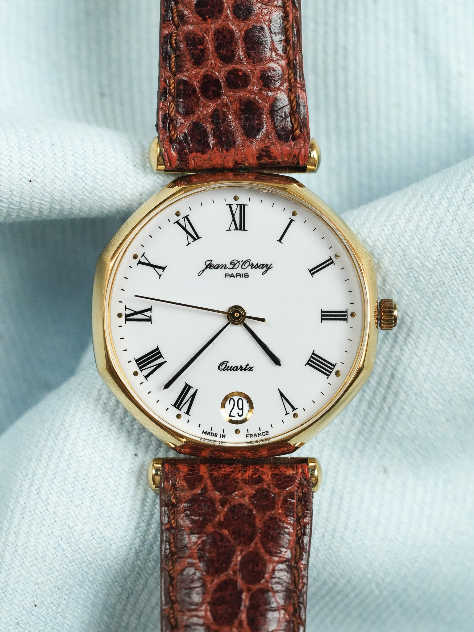 Jean d'Orsay - Octogonale XL Date 6h - 1990s
