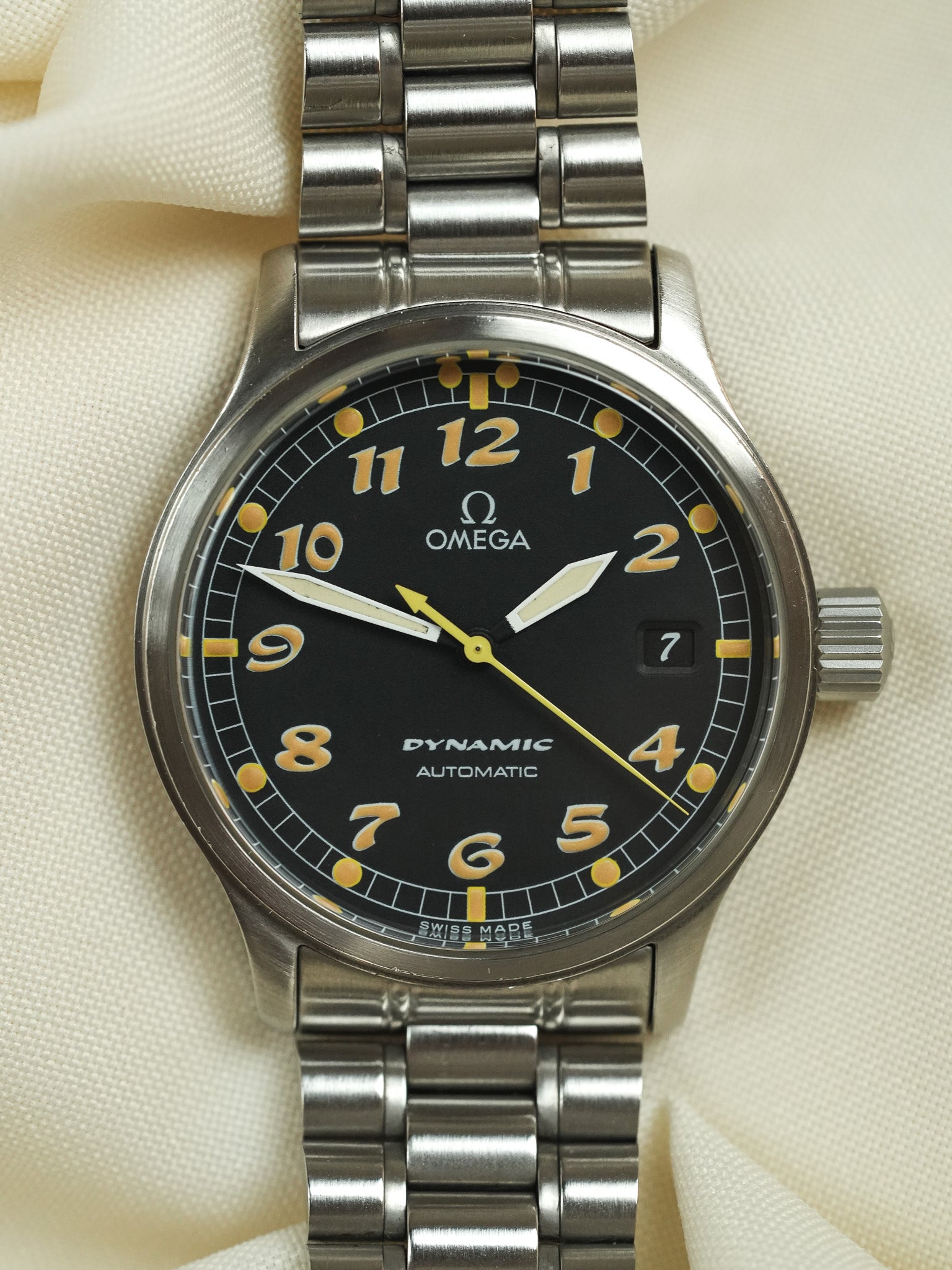 Omega - Dynamic III 166.0310 Black Dial Orange Patina Indexes - 2000s 