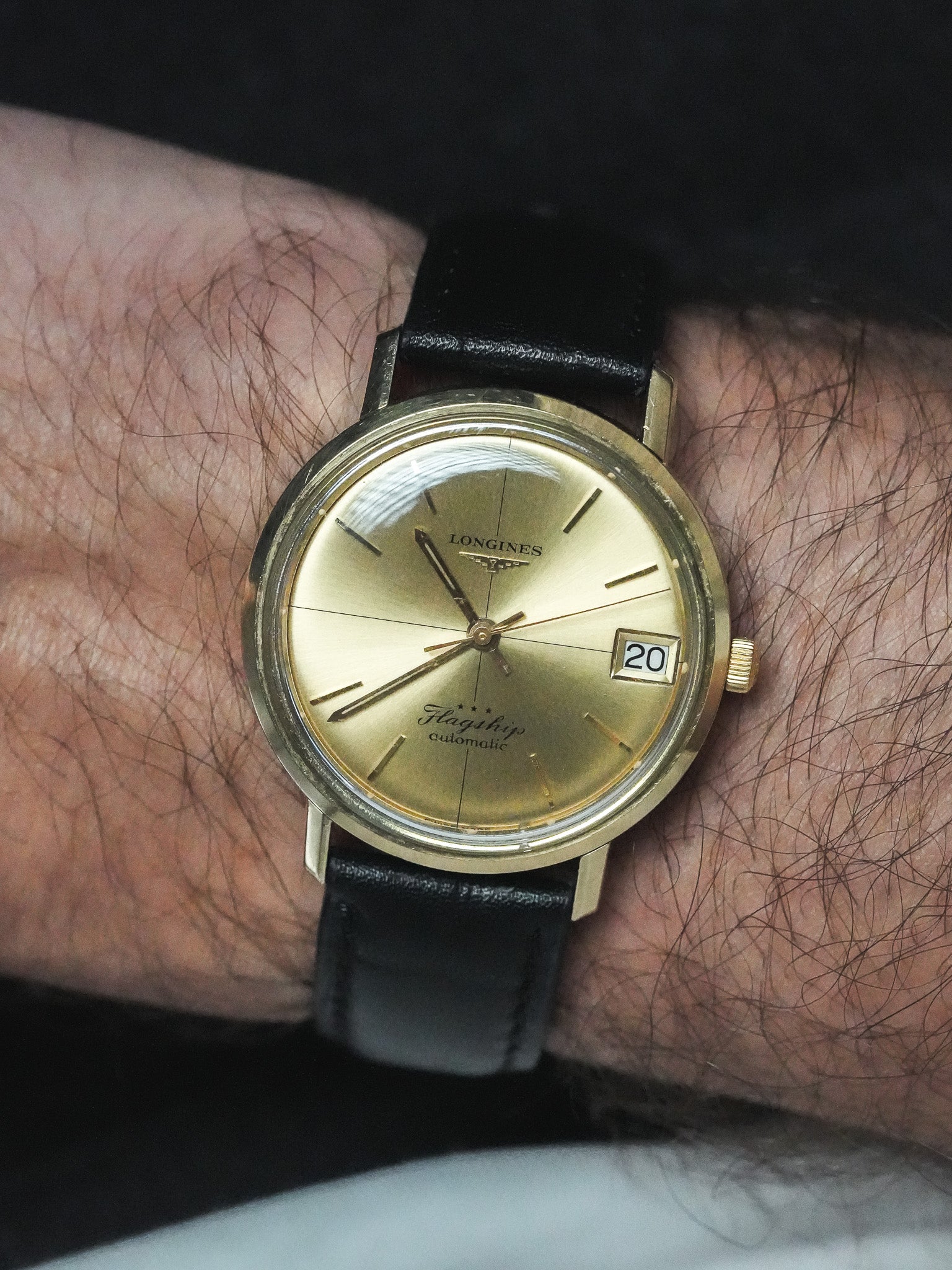 Longines - Flagship Or Jaune 18k - 1966