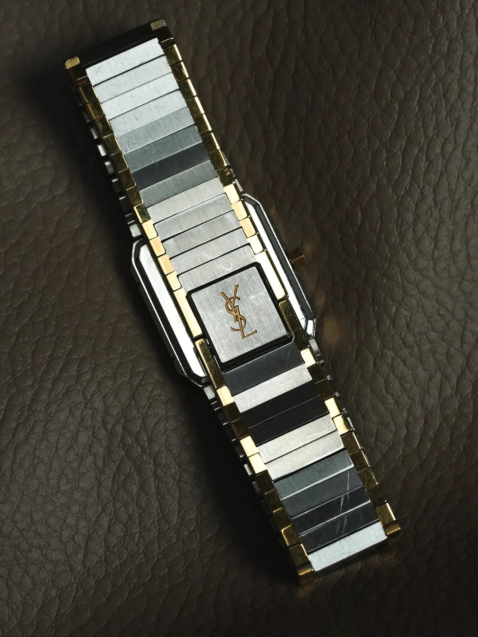 Yves Saint Laurent - YSL vintage Gold-plated Steel - 1980s 