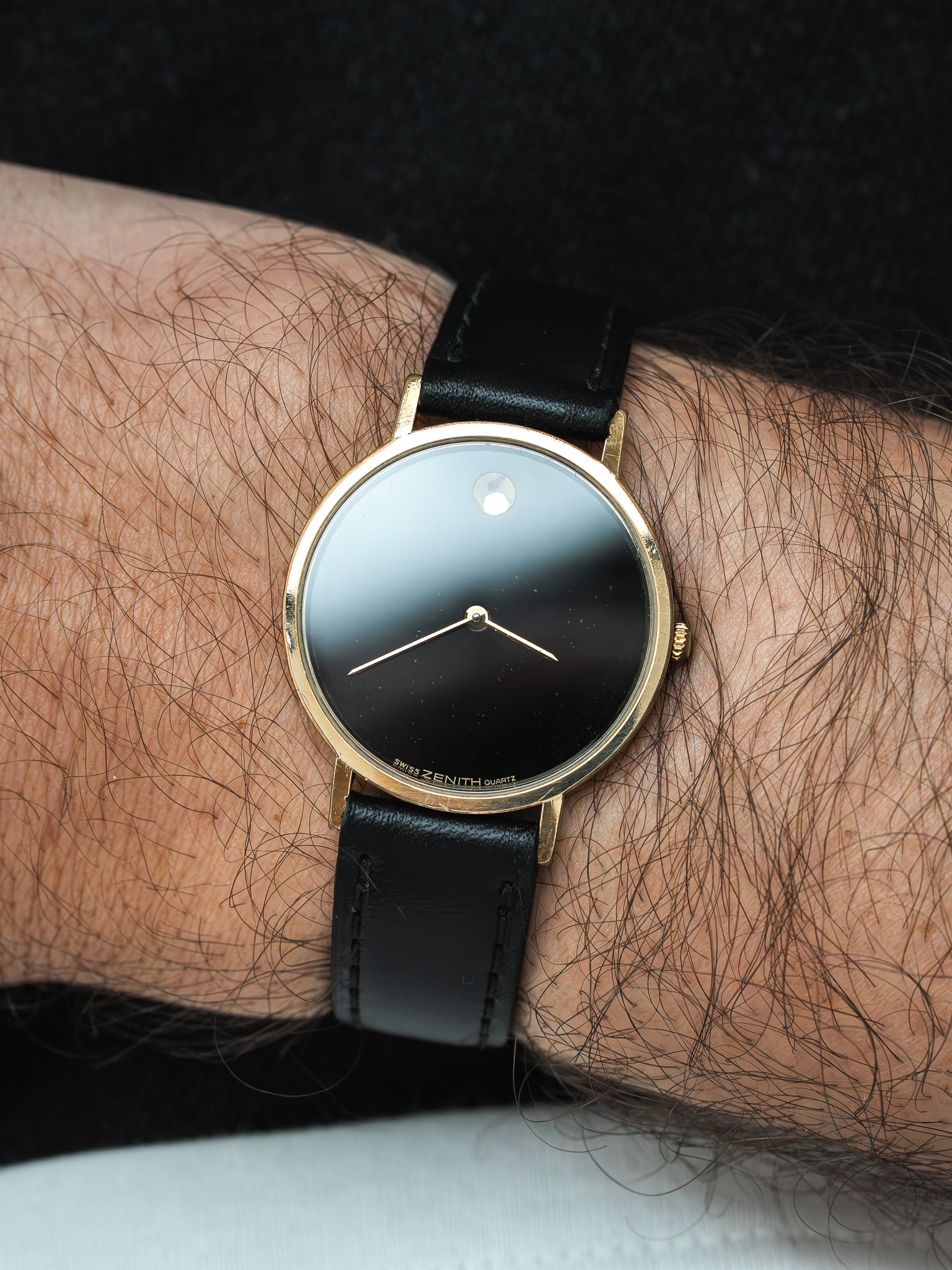 Винтажные часы Zenith Museum Vintage — 31 мм, позолоченный корпус (годы 1990) 