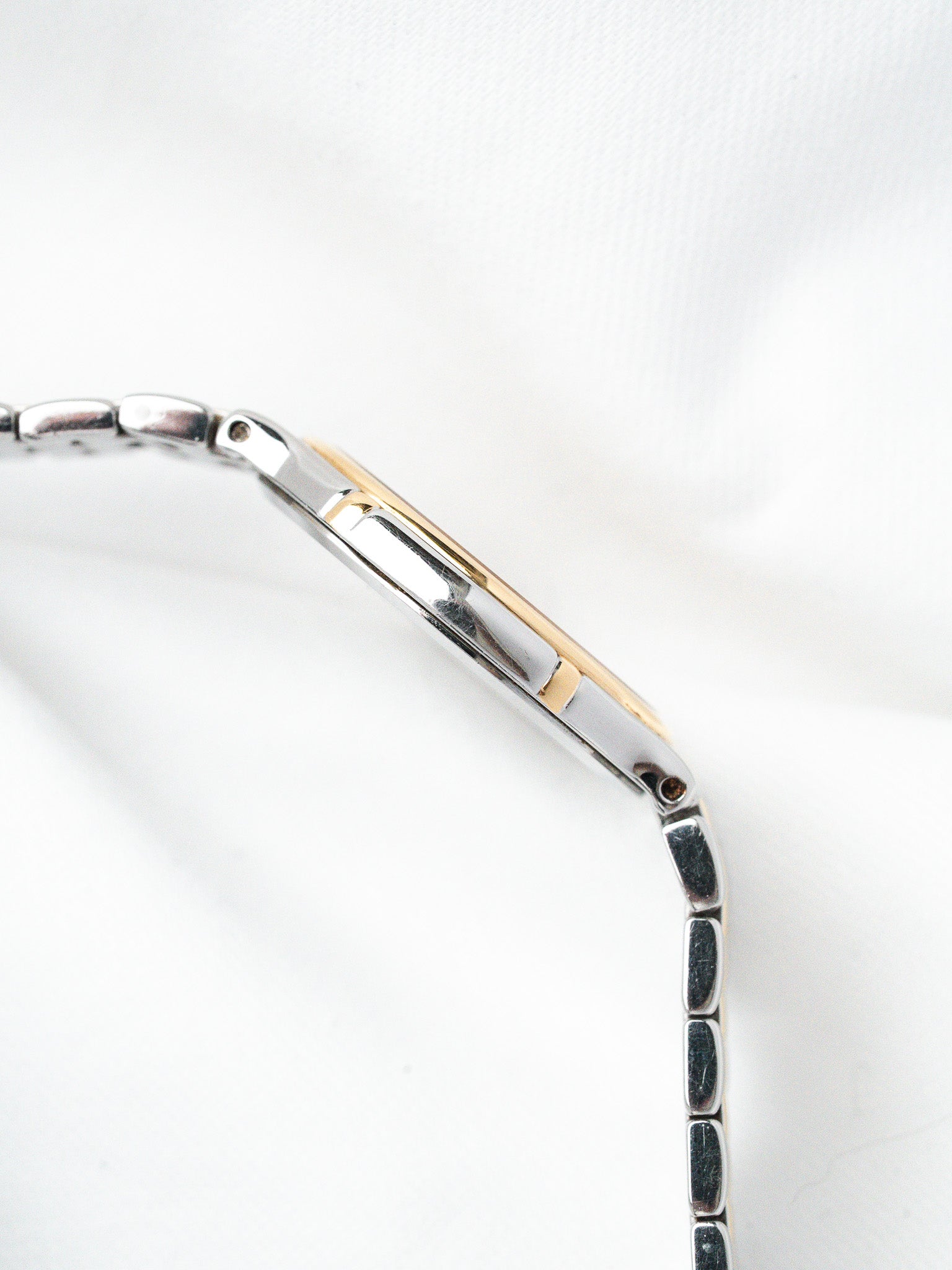 Montre Seiko Dolce 5E30-6A00 Bicolore — Cadran Quadrillé (1990)