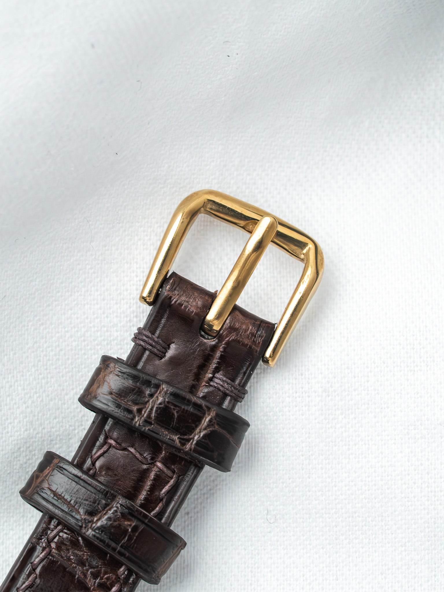 Montre Seiko 1600-6040 Plaqué Or — Cadran Romain (1988)