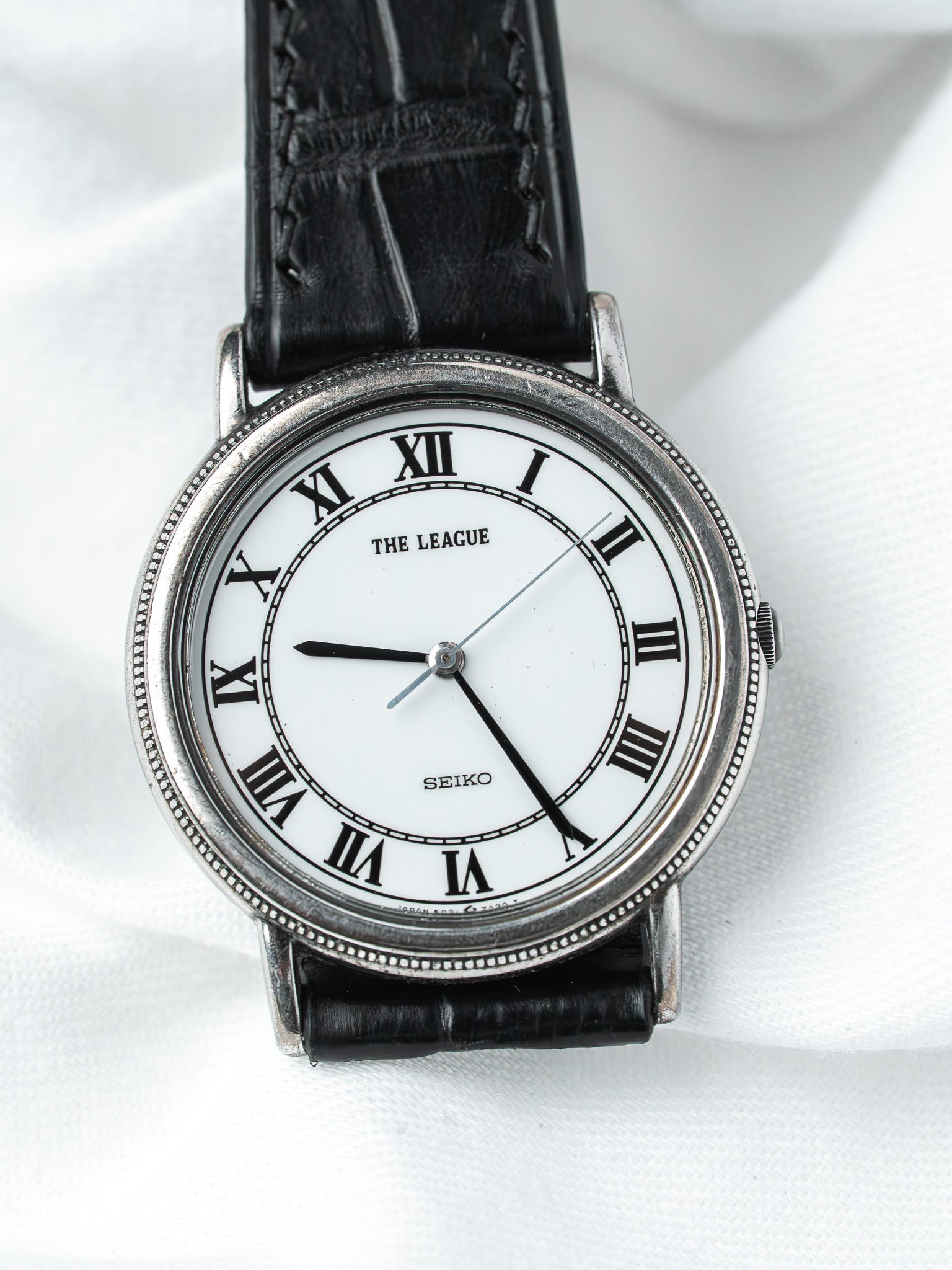 ساعة Seiko The League 5P31-7A50 فولاذ — مينا روماني (1987) 