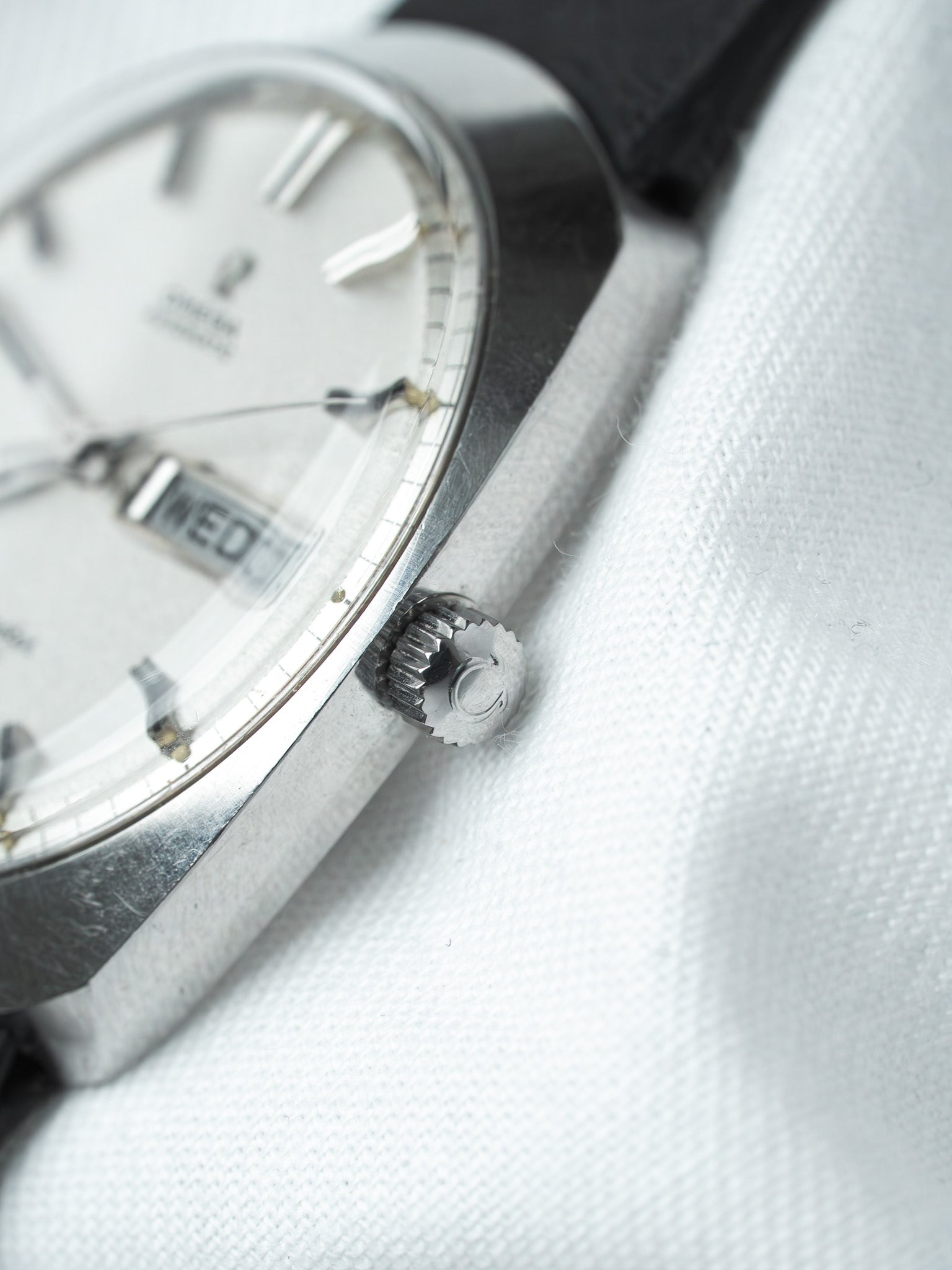 Omega Seamaster Cosmic 166.036 钢 —— C 中的 Day-Date（1969） 