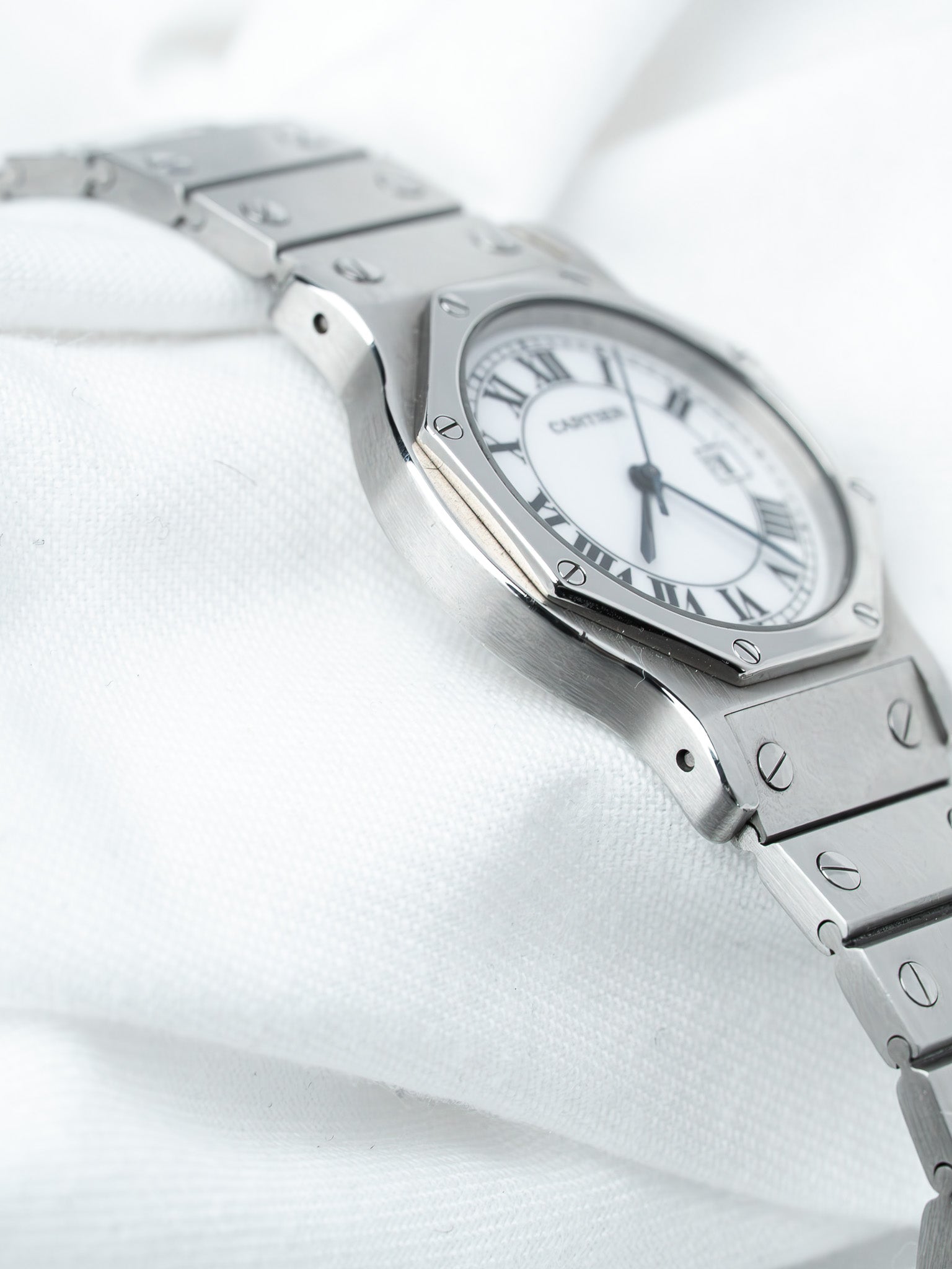 Montre Cartier Santos Octogonale 2965 Acier — Automatique (1980s)
