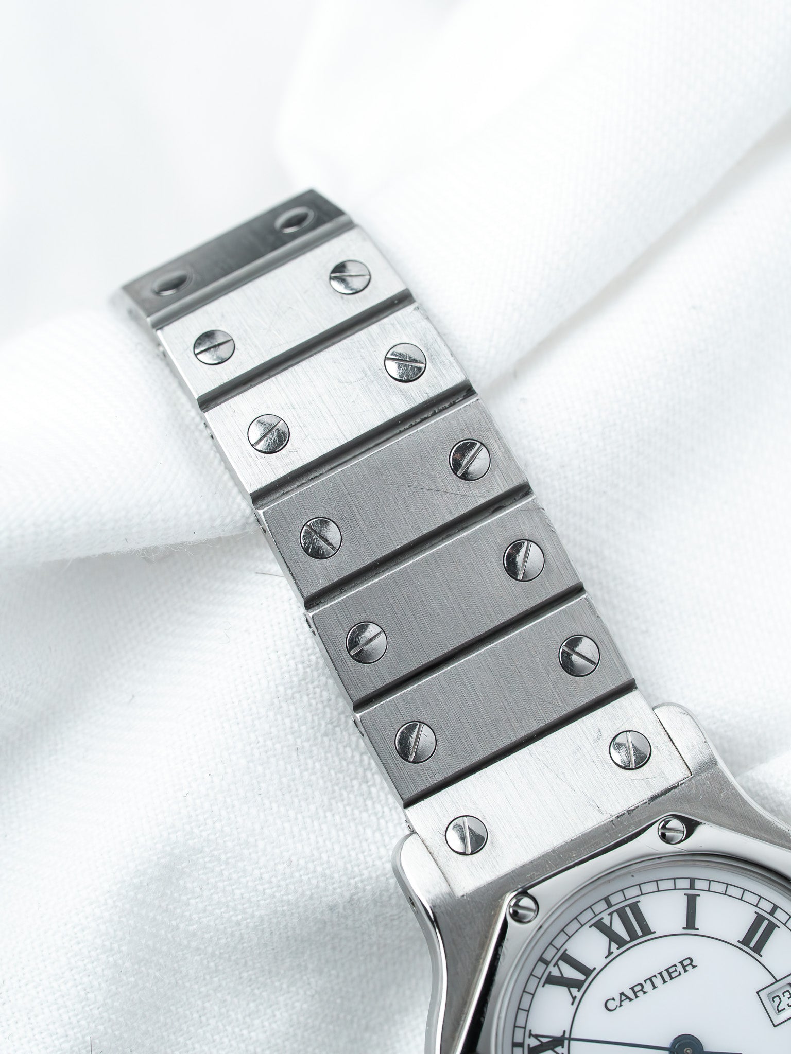 Montre Cartier Santos Octogonale 2965 Acier — Automatique (1980s)