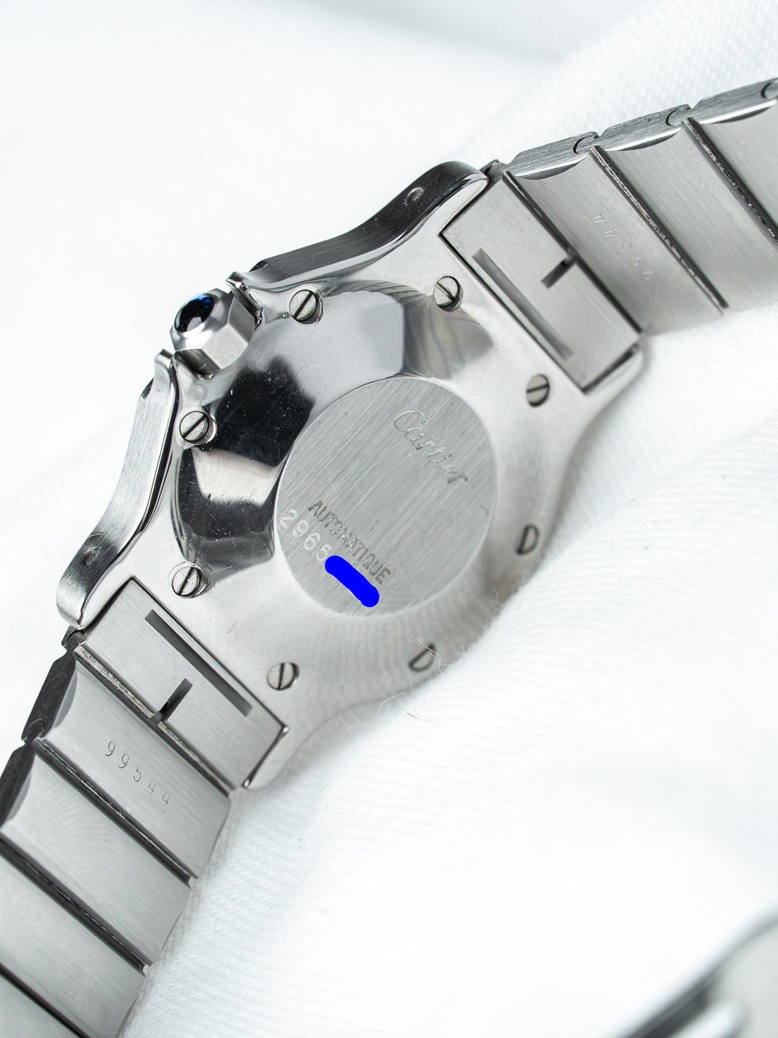 Montre Cartier Santos Octogonale 2965 Acier — Automatique (1980s)