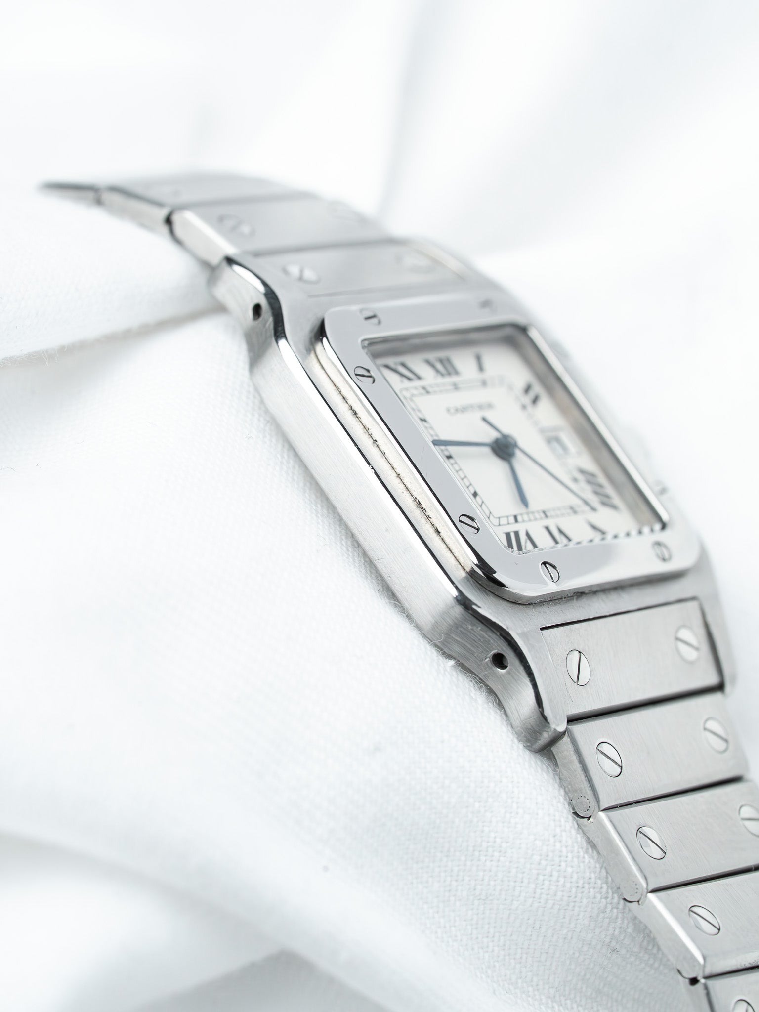 Montre Cartier Santos Carrée 2960 Acier — Automatique (1980s)