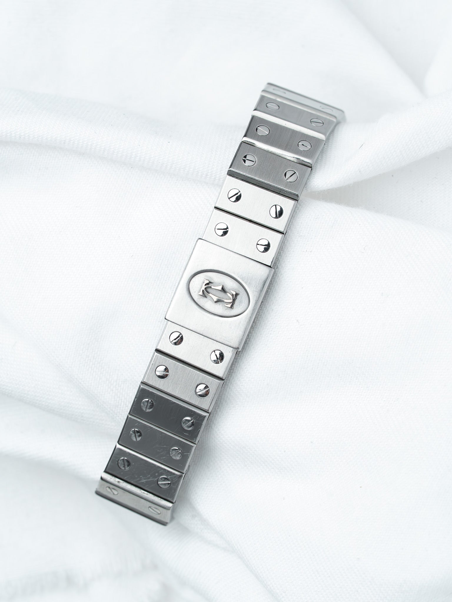 Montre Cartier Santos Carrée 2960 Acier — Automatique (1980s)