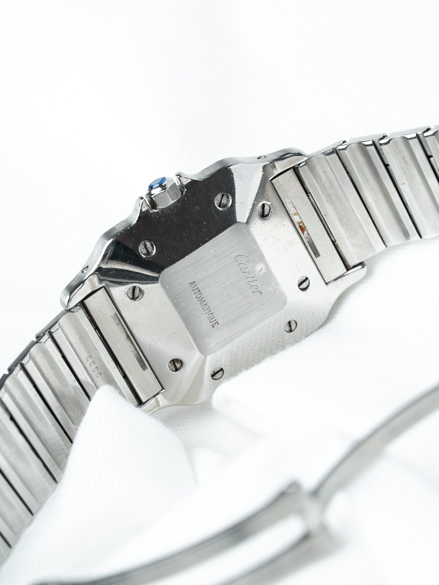 Montre Cartier Santos Carrée 2960 Acier — Automatique (1980s)
