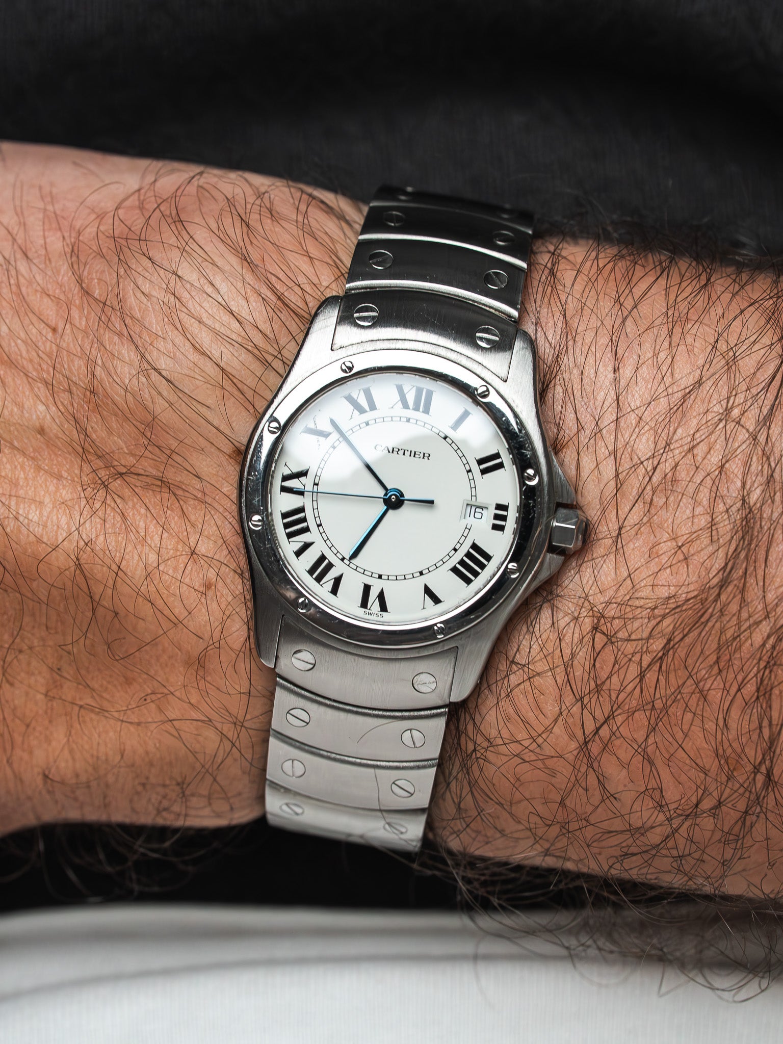 strap wrist watch dial