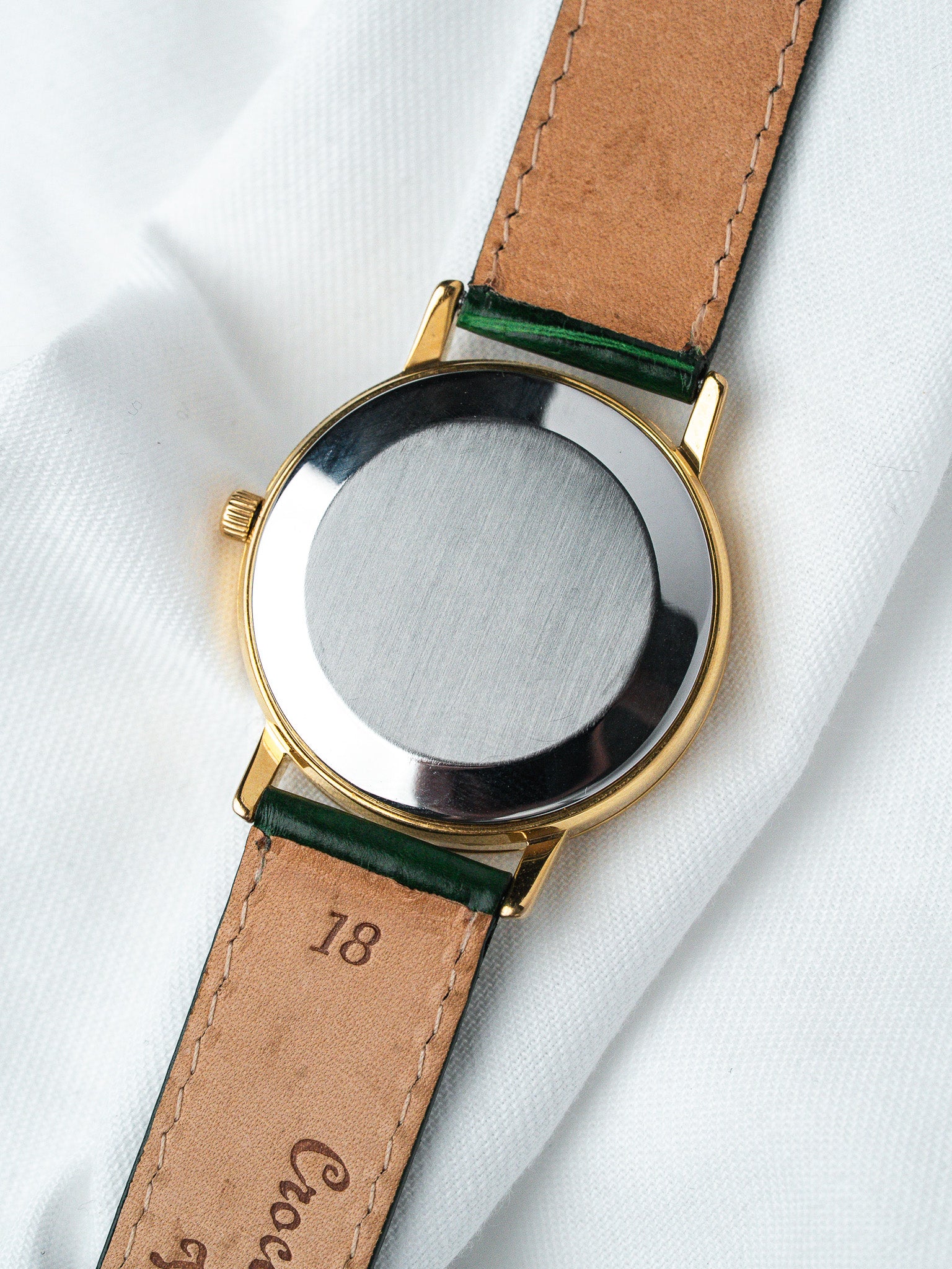 Montre Omega 166.0202 Plaqué Or — Automatique Cadran Doré (1974)