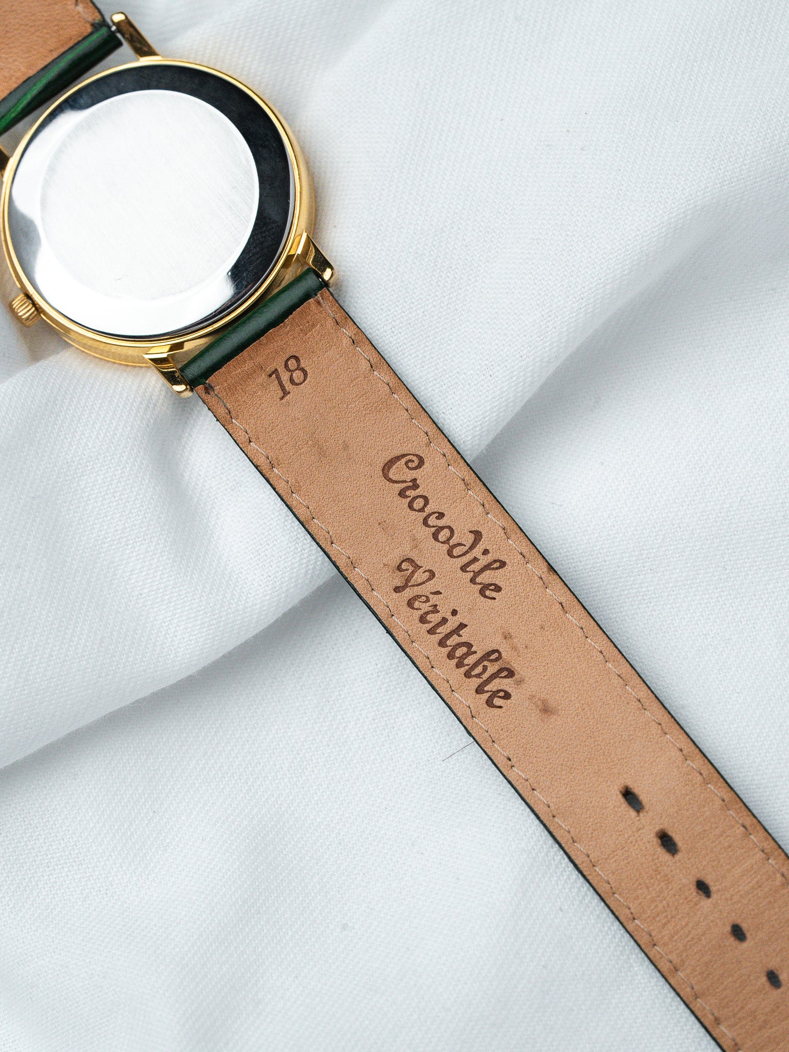 Montre Omega 166.0202 Plaqué Or — Automatique Cadran Doré (1974)
