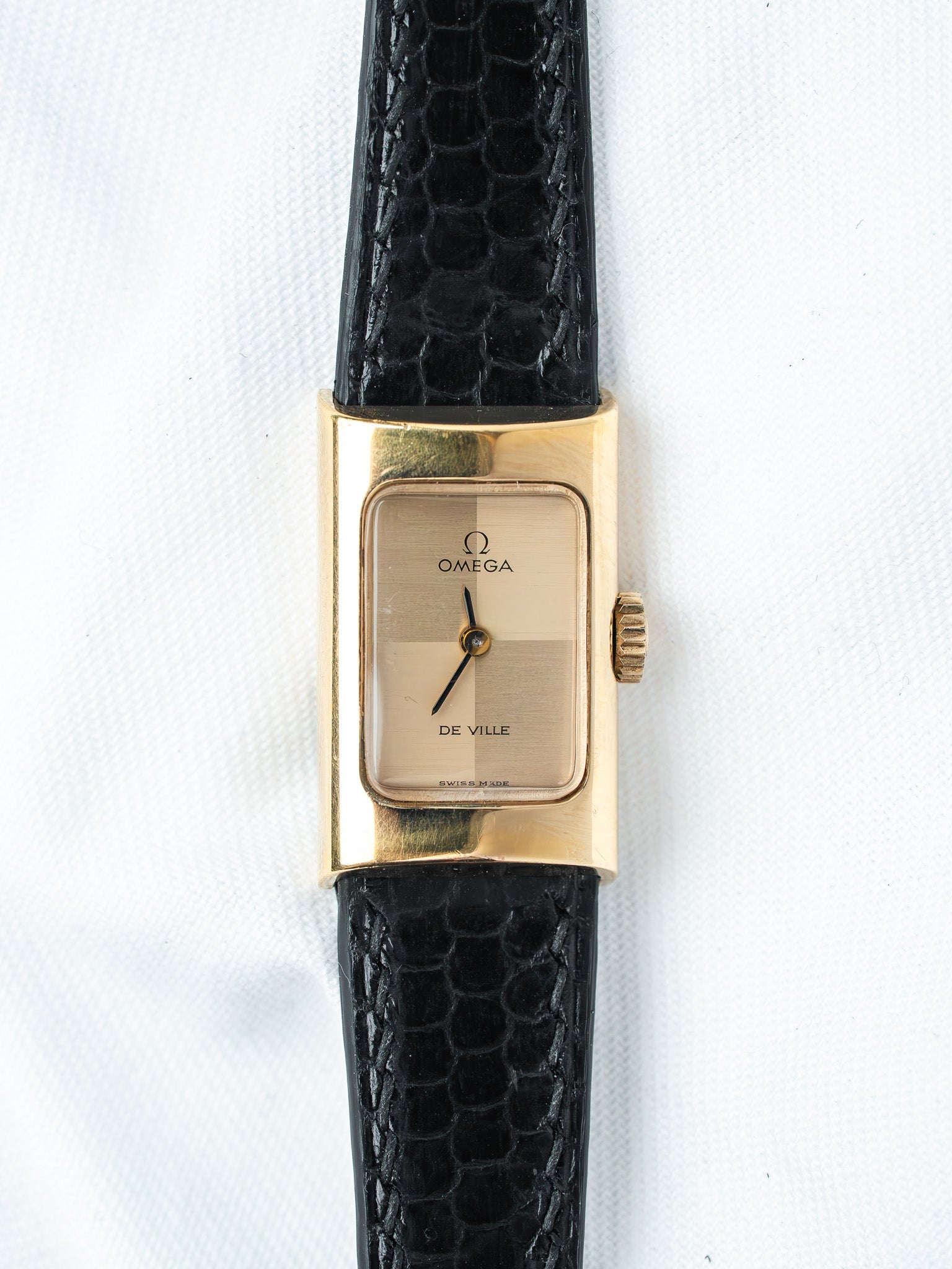 Montre Omega De Ville 511.0458 Plaqué Or — Cornes Couvrantes (1970s)
