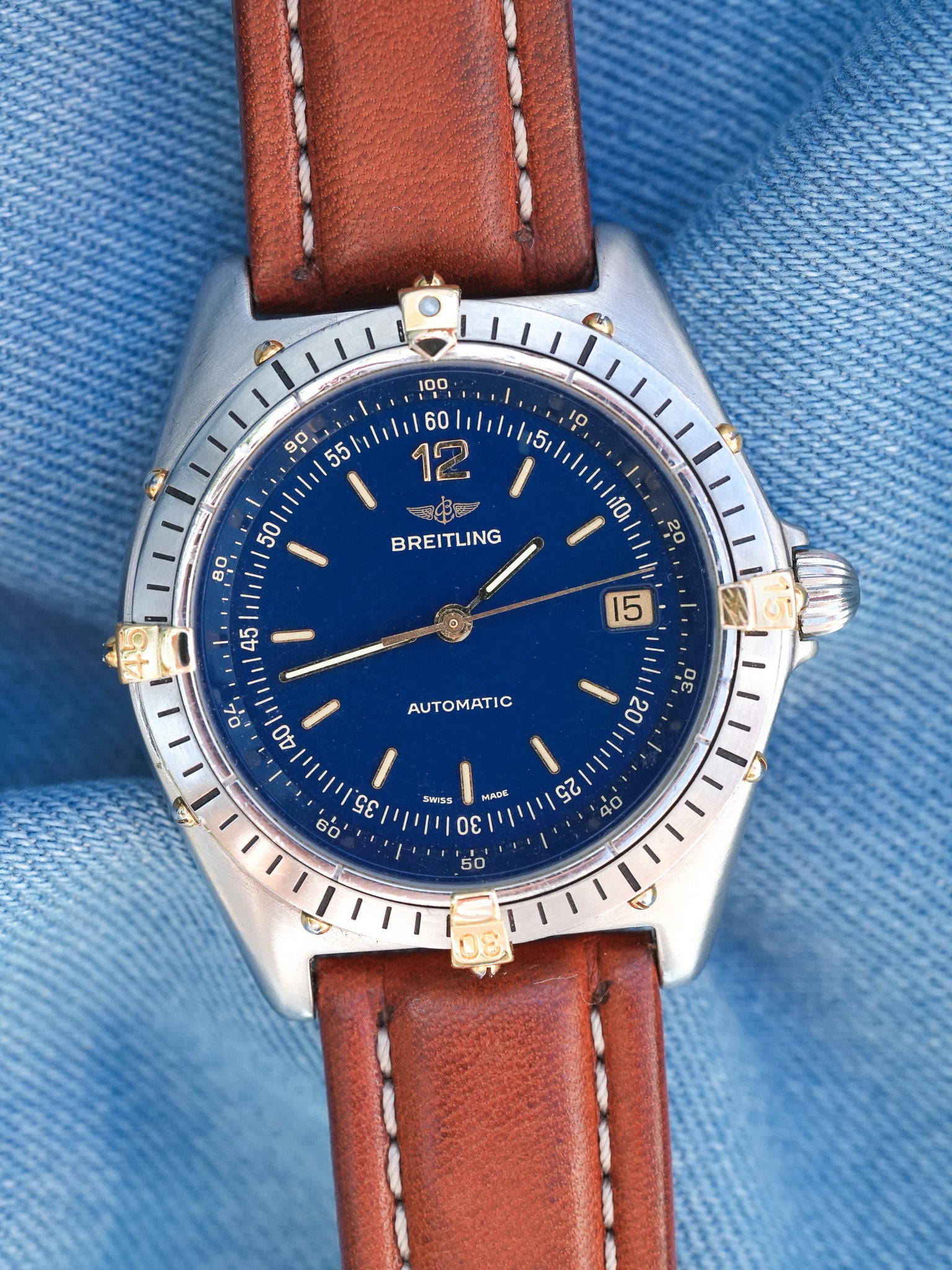Breitling - 81970 Antaras Bleu Acier - 1990s