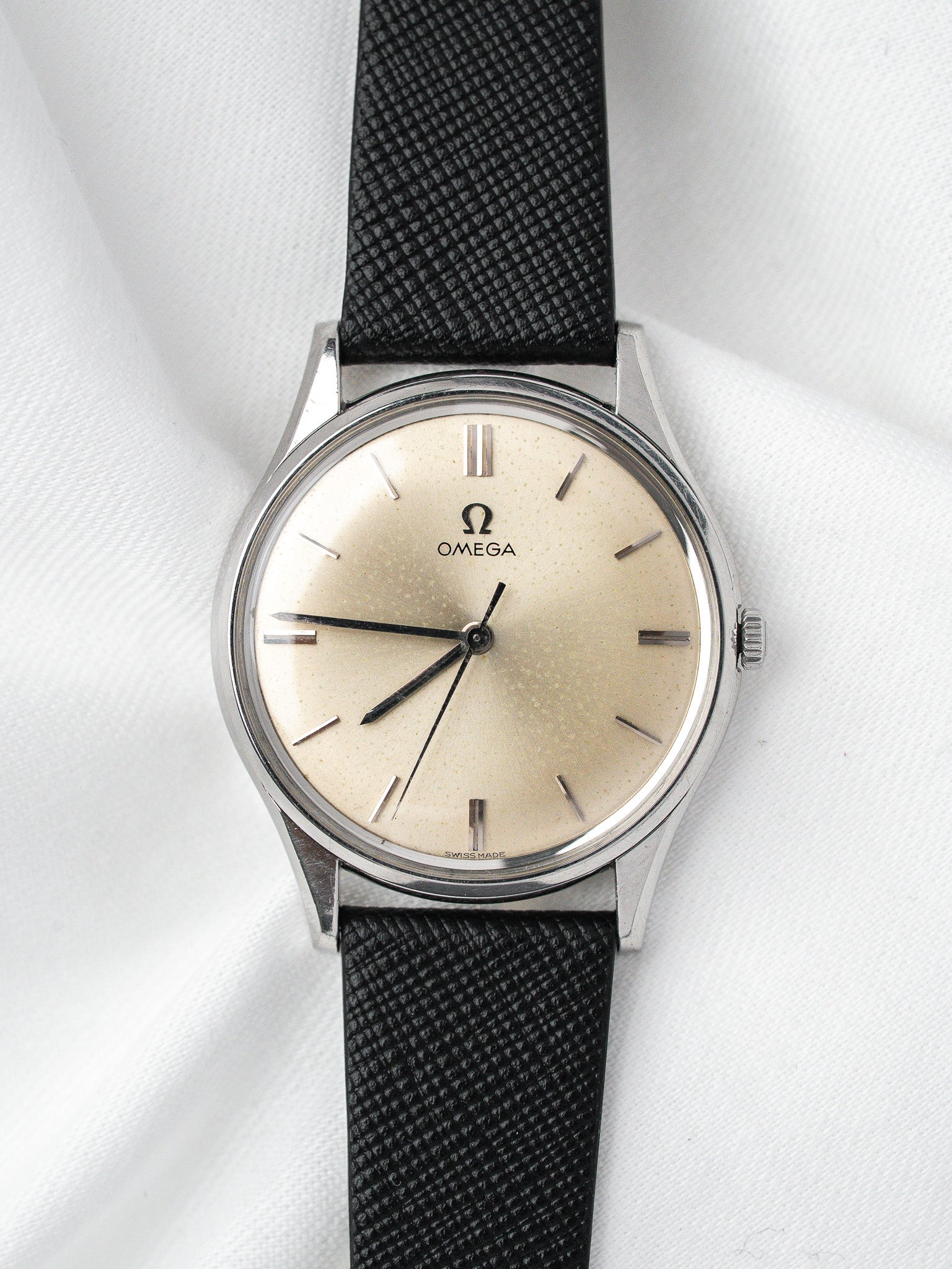 Omega Watch 131.003 Steel — Patinated Silvered Dial (1962) 