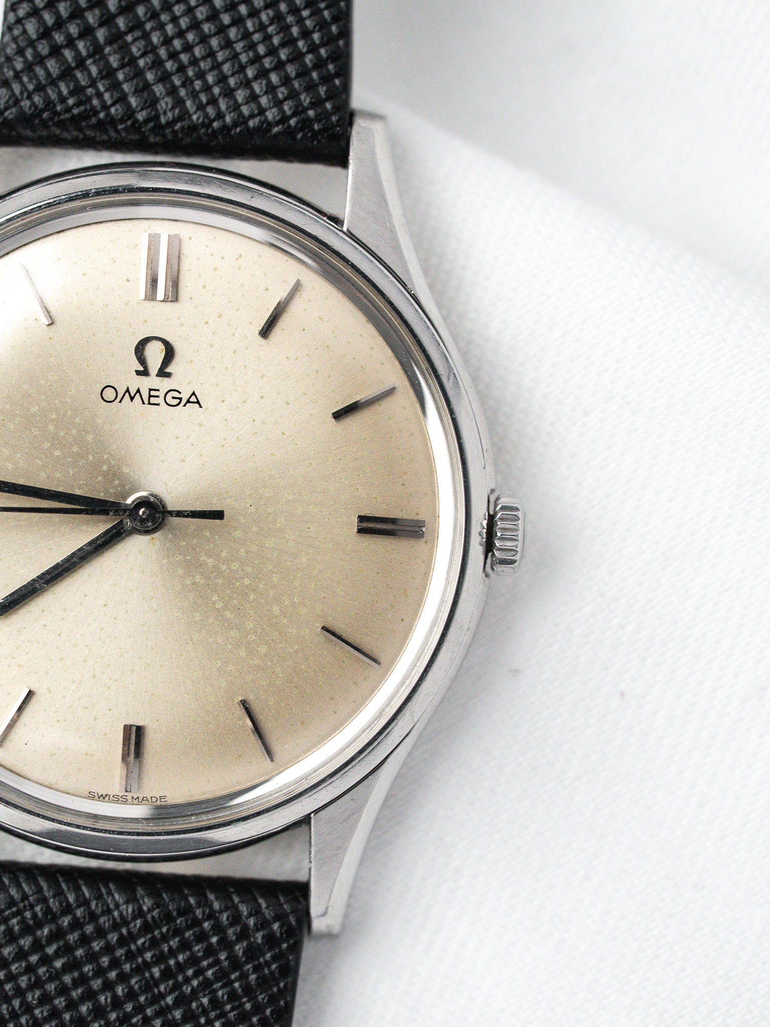 Omega Watch 131.003 Steel — Patinated Silvered Dial (1962) 