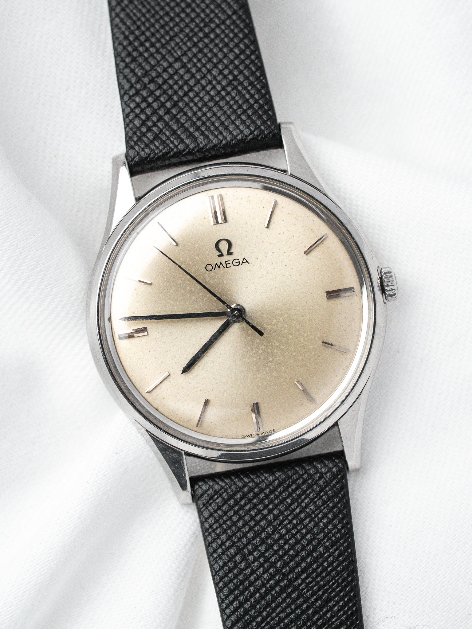 Omega Watch 131.003 Steel — Patinated Silvered Dial (1962) 