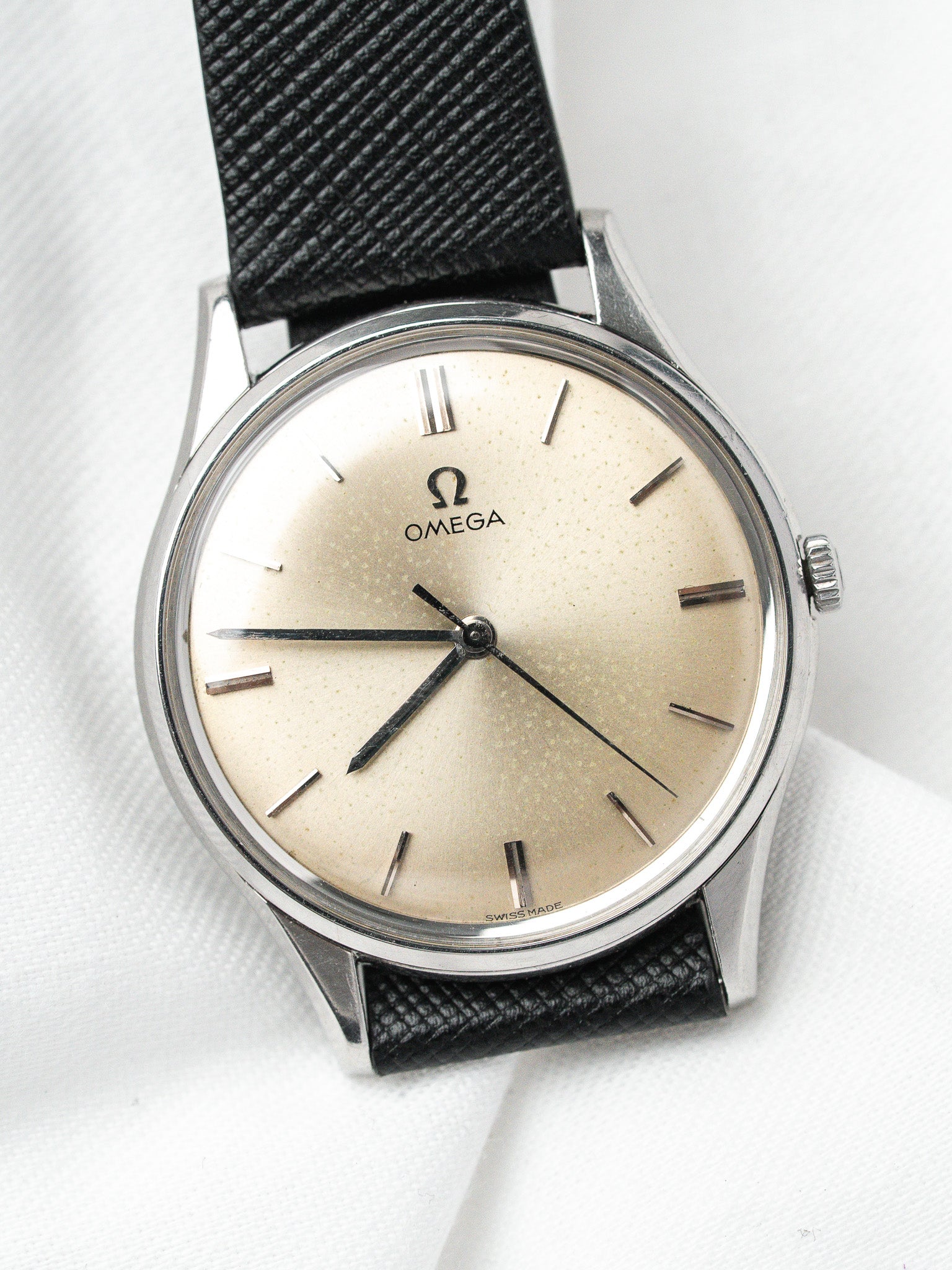 Omega Watch 131.003 Steel — Patinated Silvered Dial (1962) 