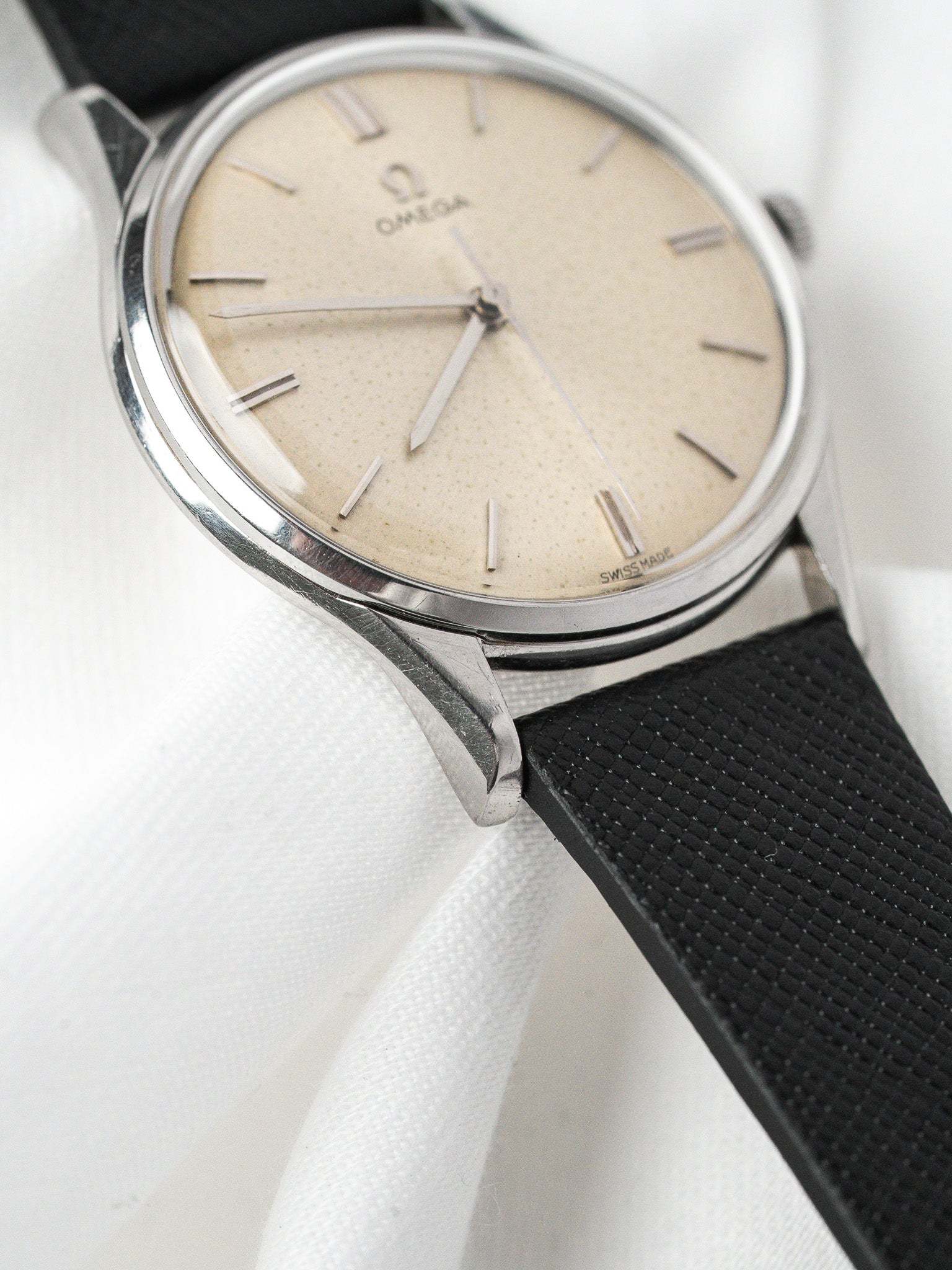 Omega Watch 131.003 Steel — Patinated Silvered Dial (1962) 