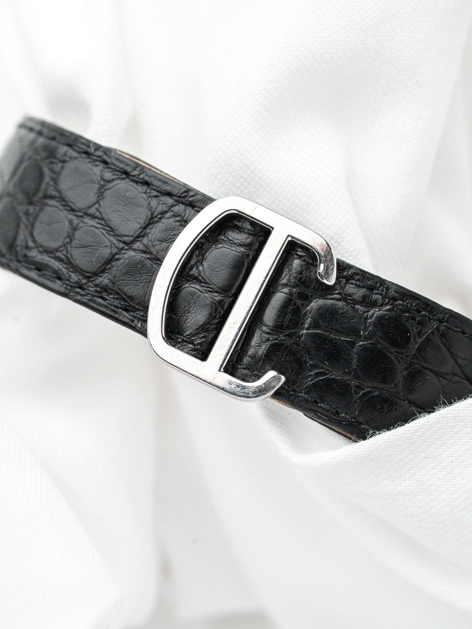 Montre Cartier Tank Solo 2715 Acier — Grand Modèle (2010s)