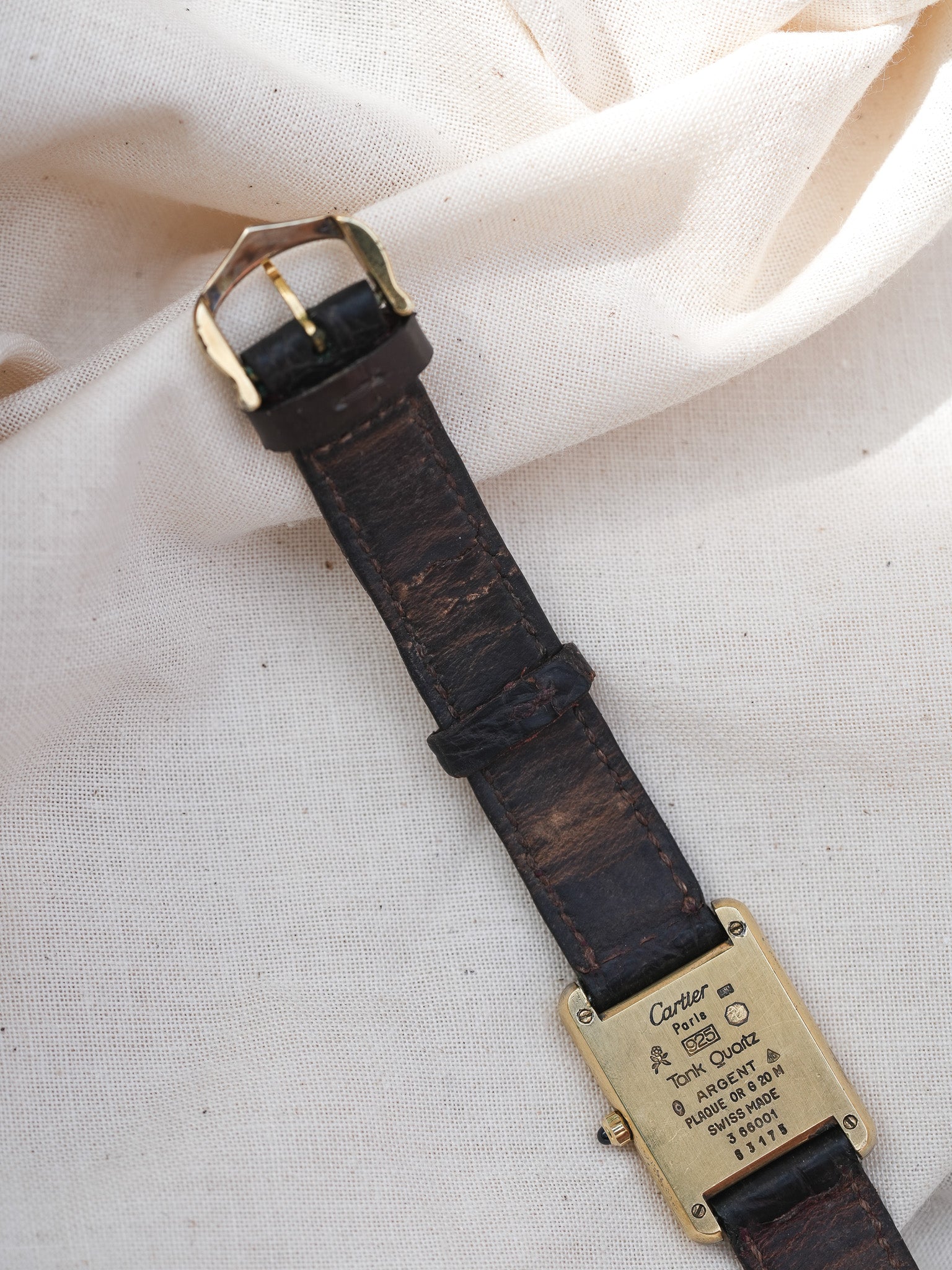Cartier - Tank Must Trinity Petit modèle quartz - 1980s