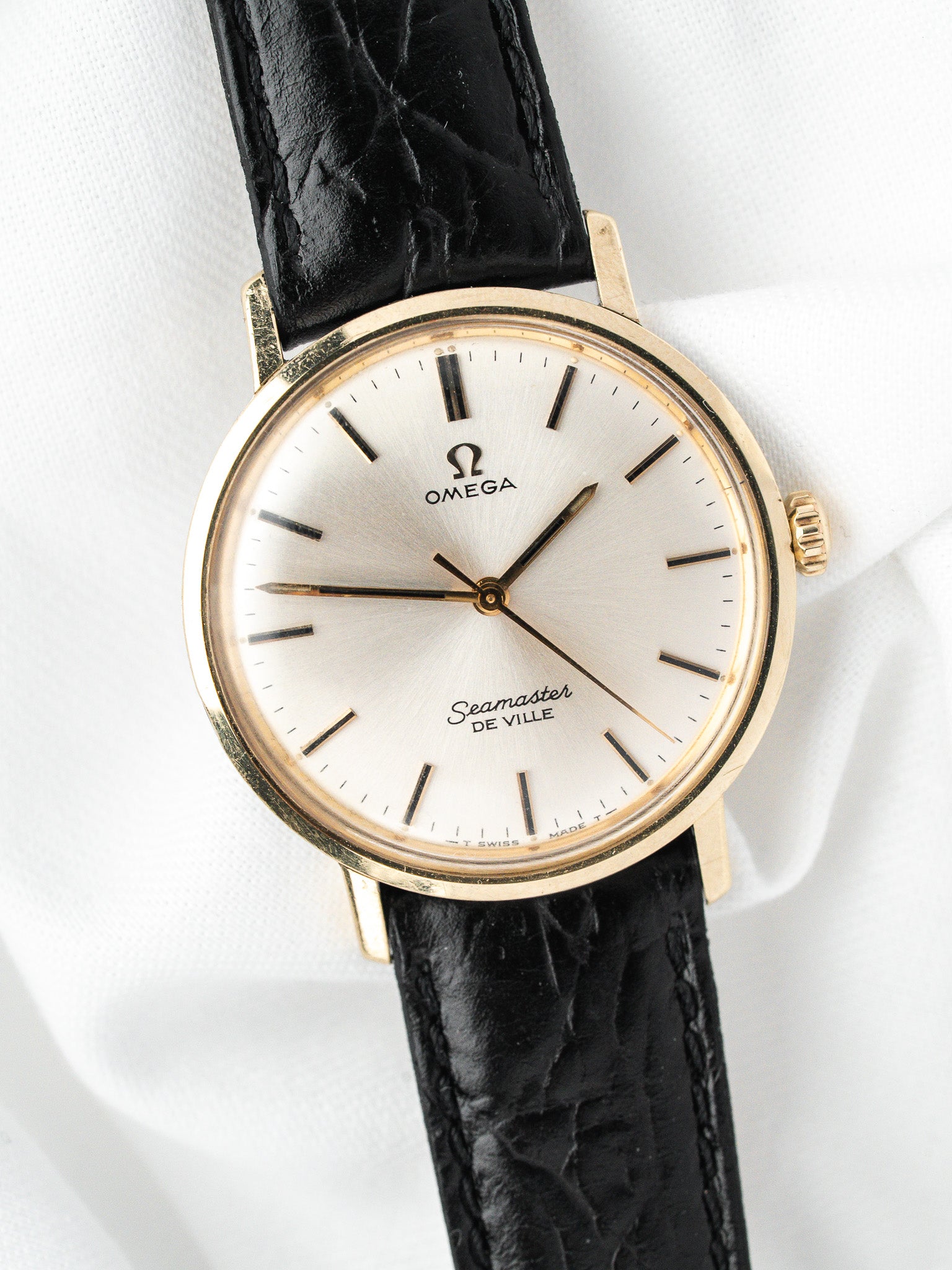 Montre Omega Vintage Seamaster De Ville 135.020 — Plaqué Or (1960s)