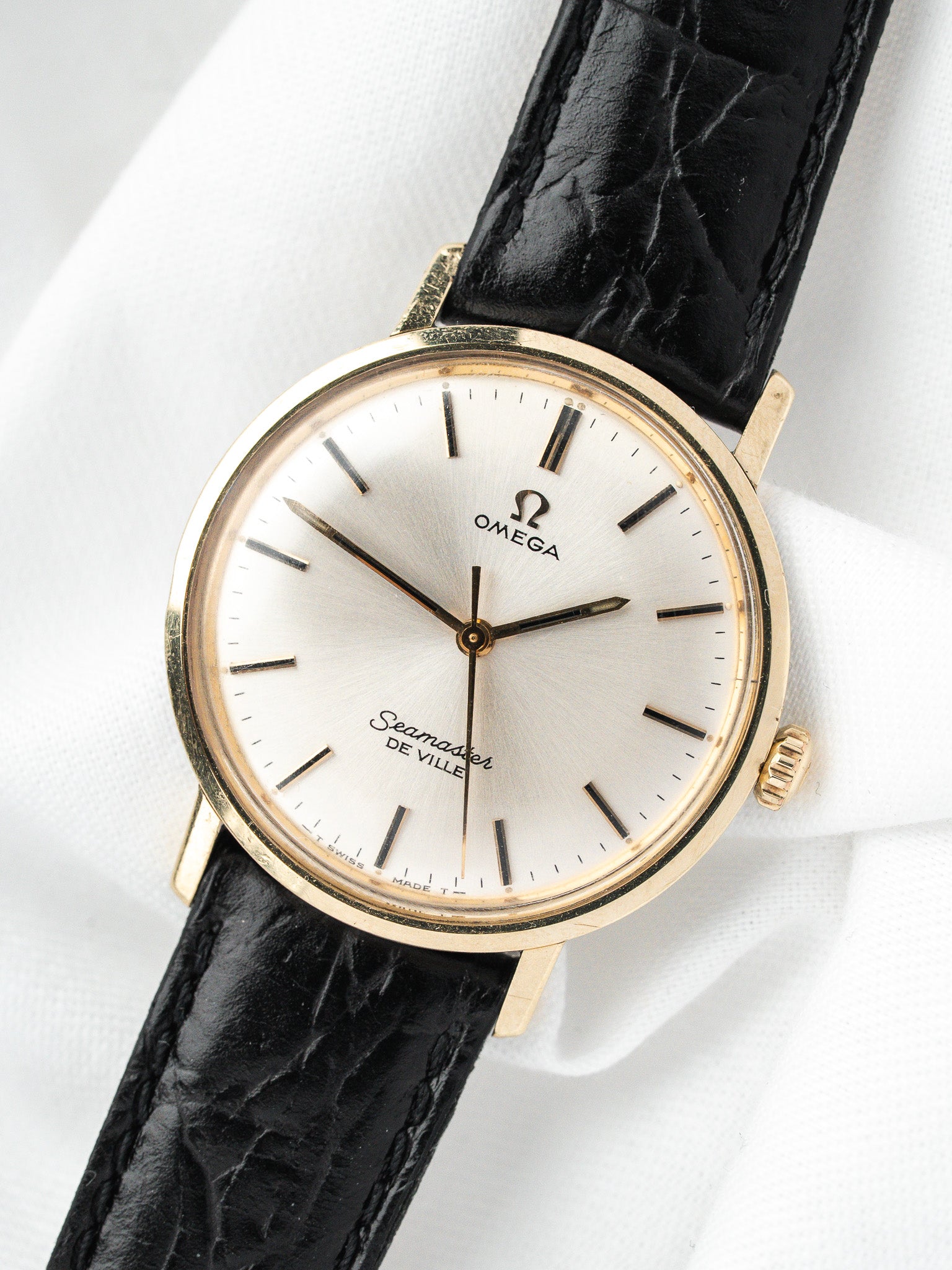 Montre Omega Vintage Seamaster De Ville 135.020 — Plaqué Or (1960s)