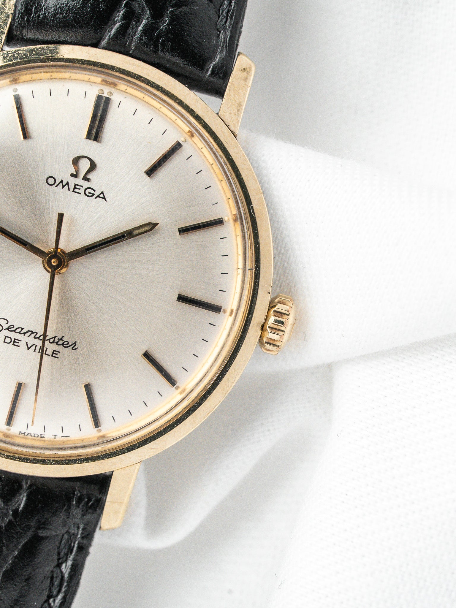 Montre Omega Vintage Seamaster De Ville 135.020 — Plaqué Or (1960s)