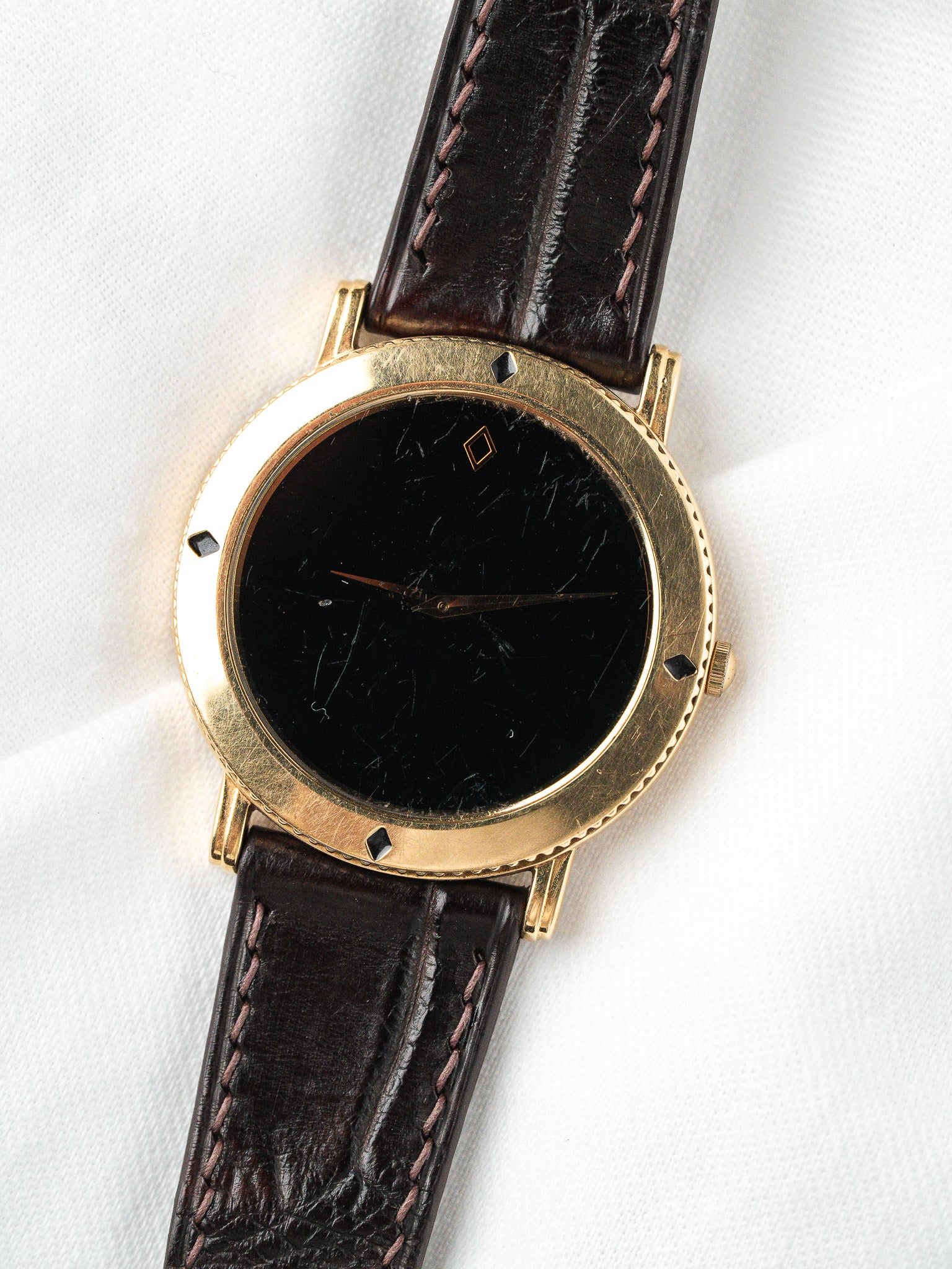 Seiko The Blackdiamond Collection Orologio — Placcato oro Quadrante nascosto (1993) 