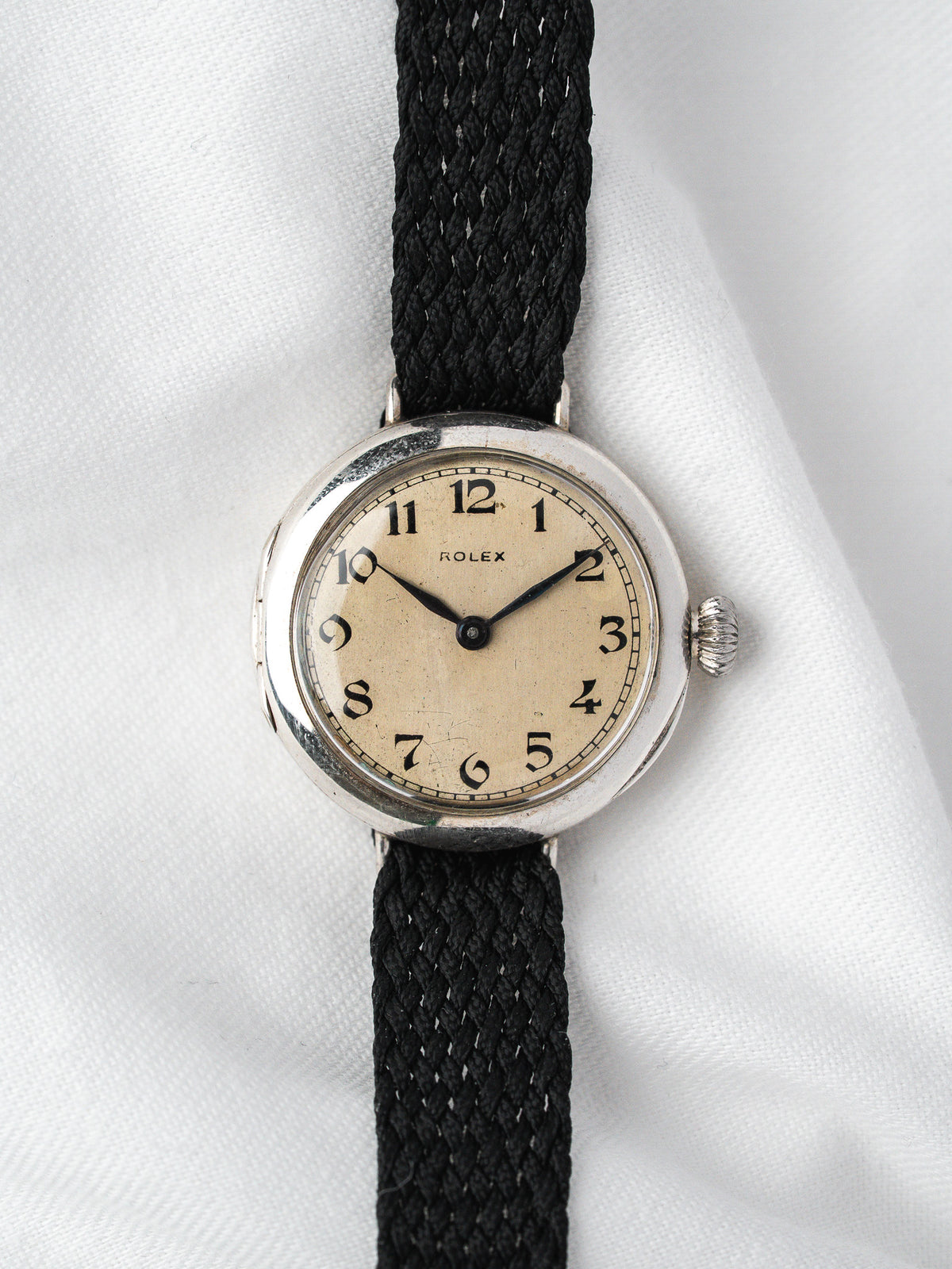 Vintage Rolex Watch Silver — Wilsdorf & Davis (1915-1920) 