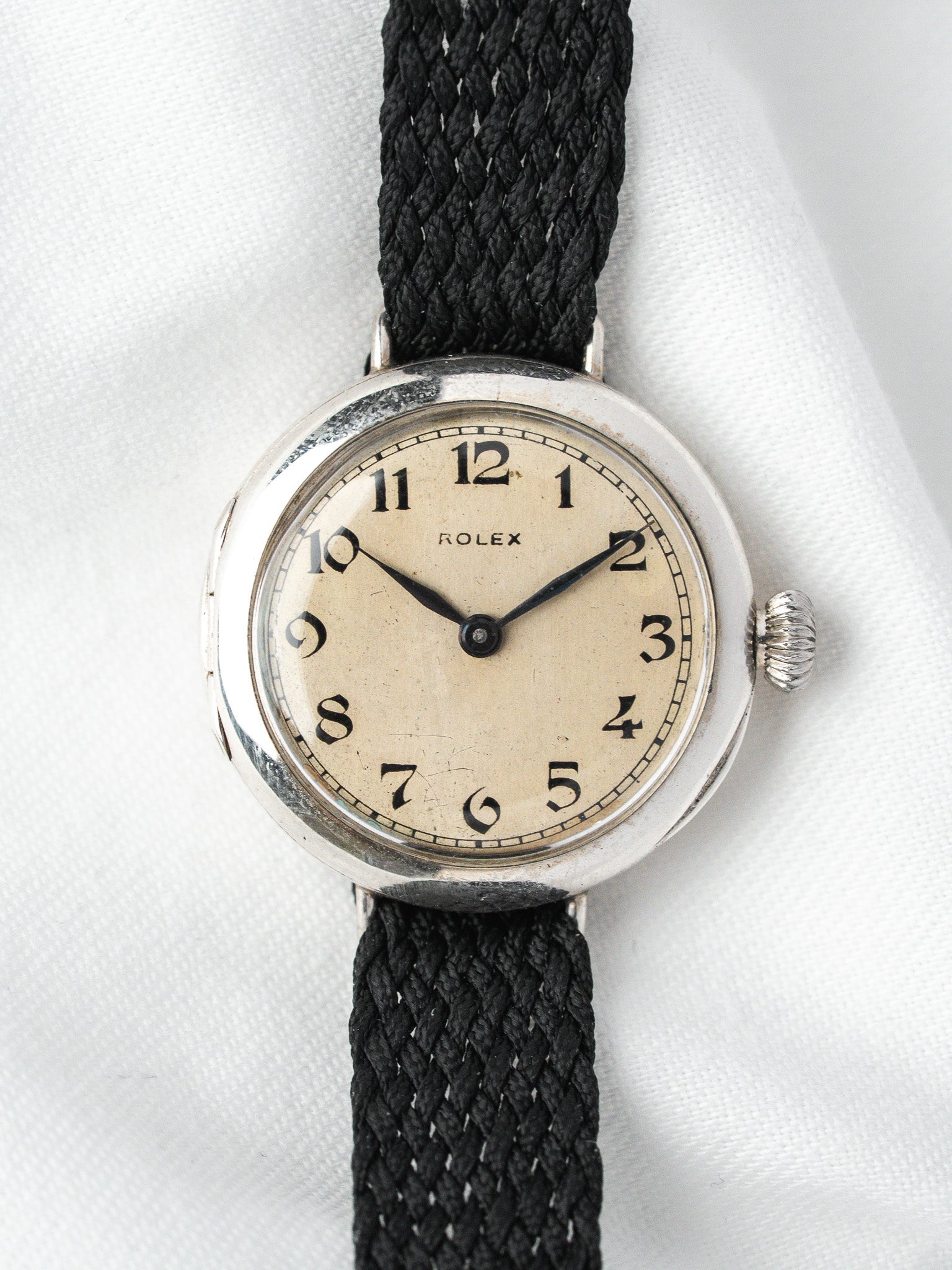 Montre Rolex Vintage Argent — Wilsdorf & Davis (1915-1920)