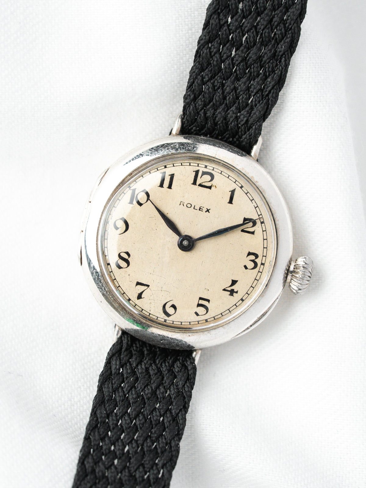 Vintage Rolex Watch Silver — Wilsdorf & Davis (1915-1920) 