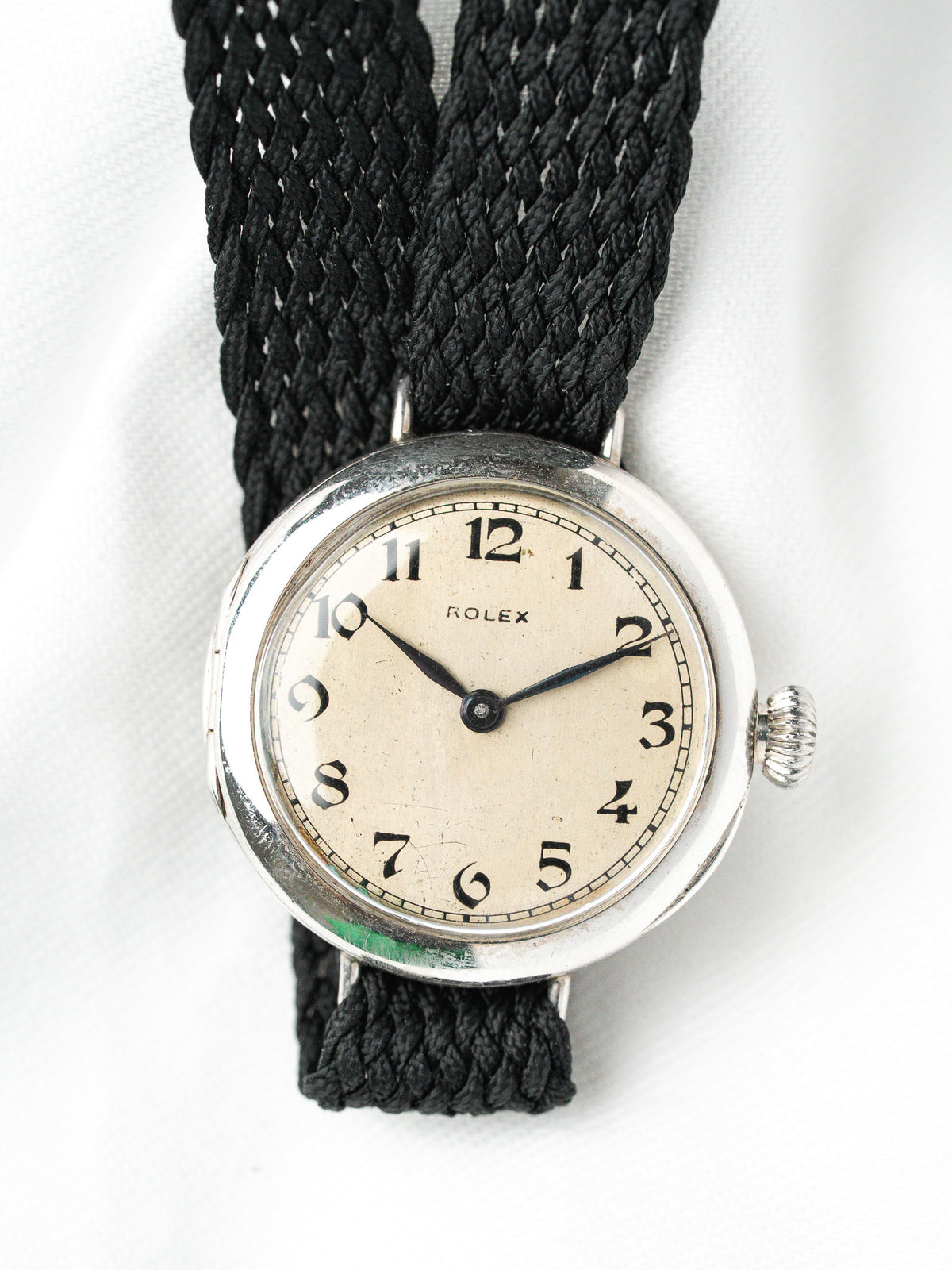 Vintage Rolex Watch Silver — Wilsdorf & Davis (1915-1920) 