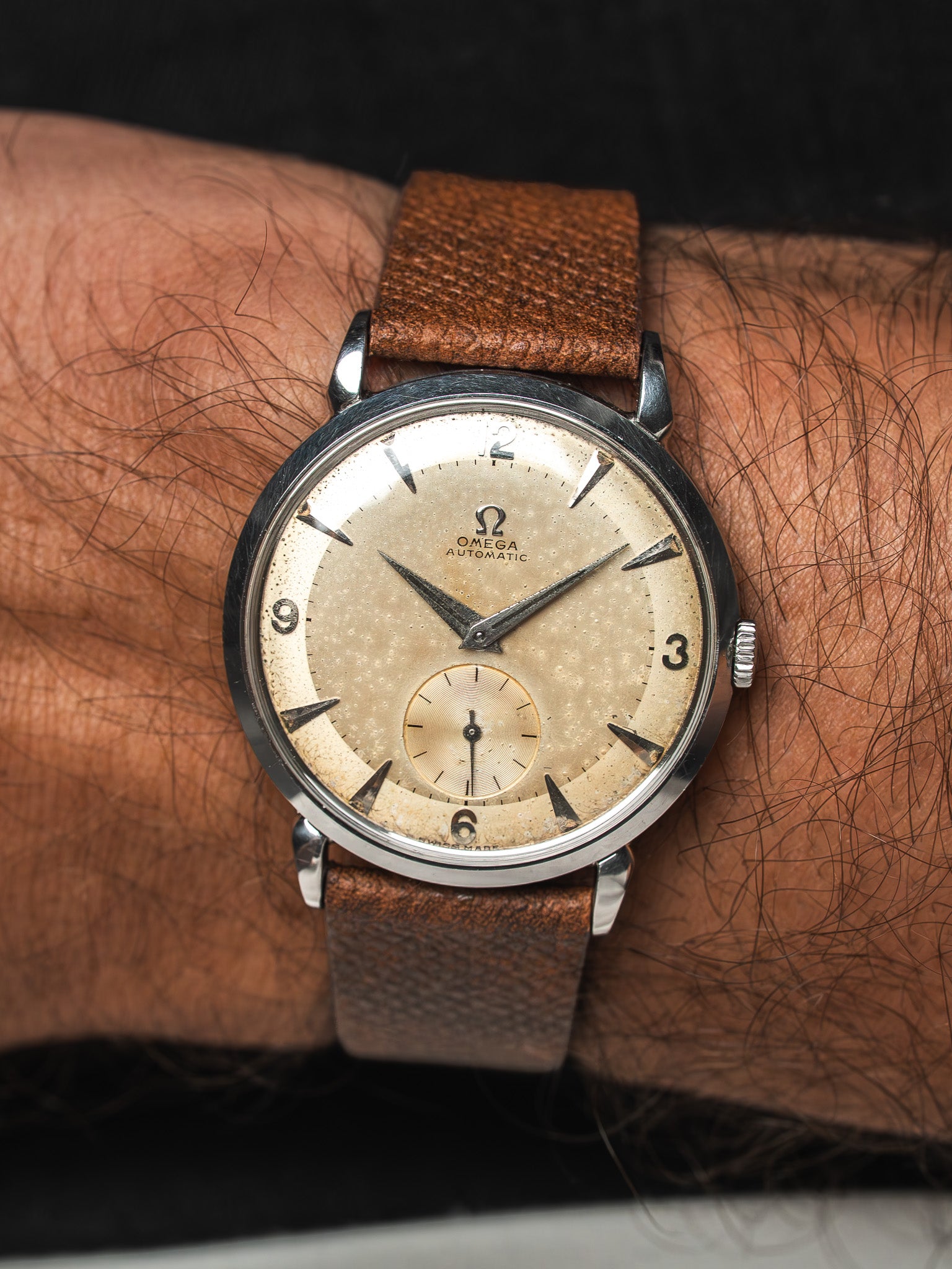 Montre Omega Vintage 2658-3 — Automatique Bumper (1952)