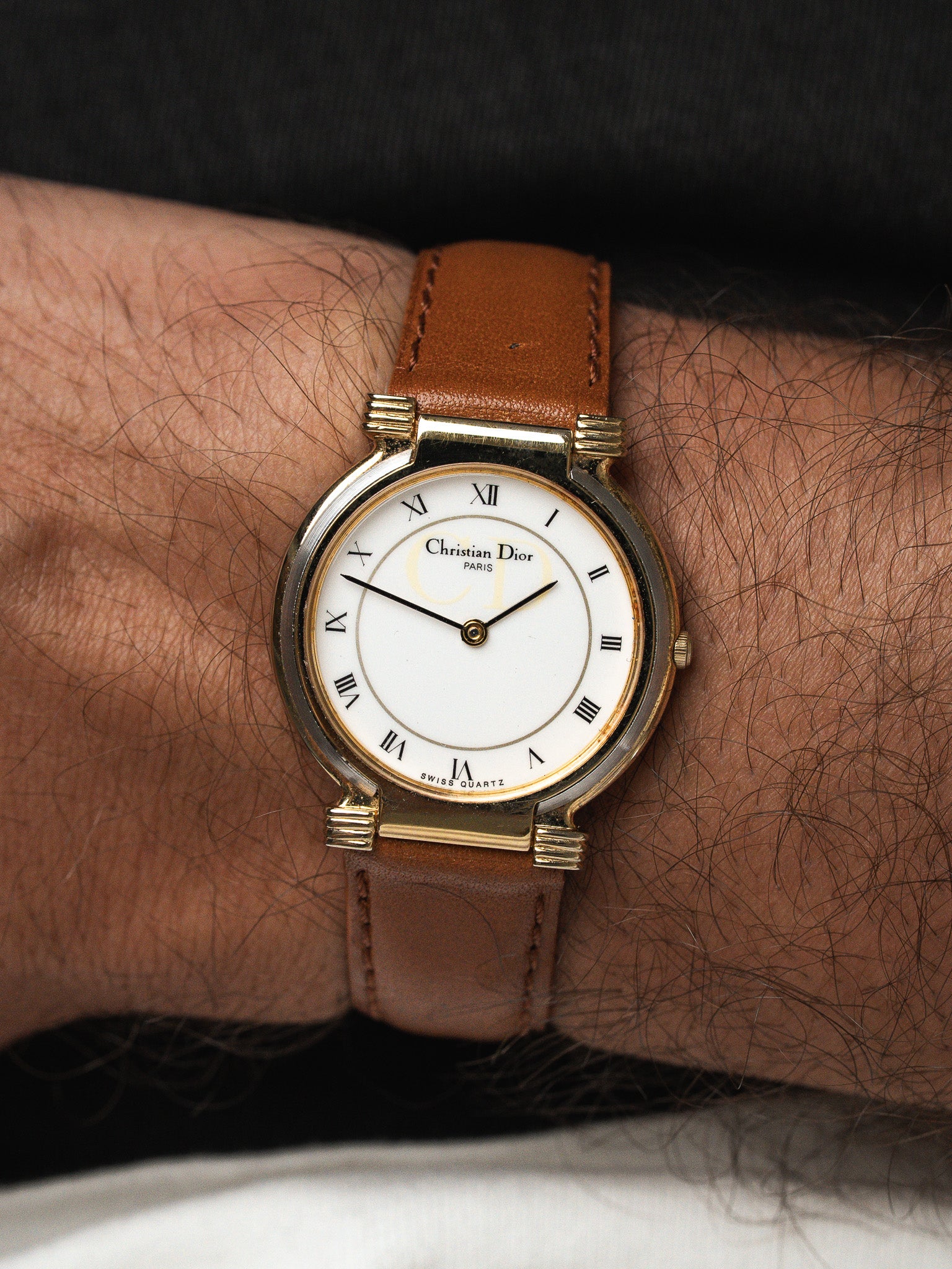 Montre Christian Dior Vintage 511501 — Bicolore Monogramme (1990s)