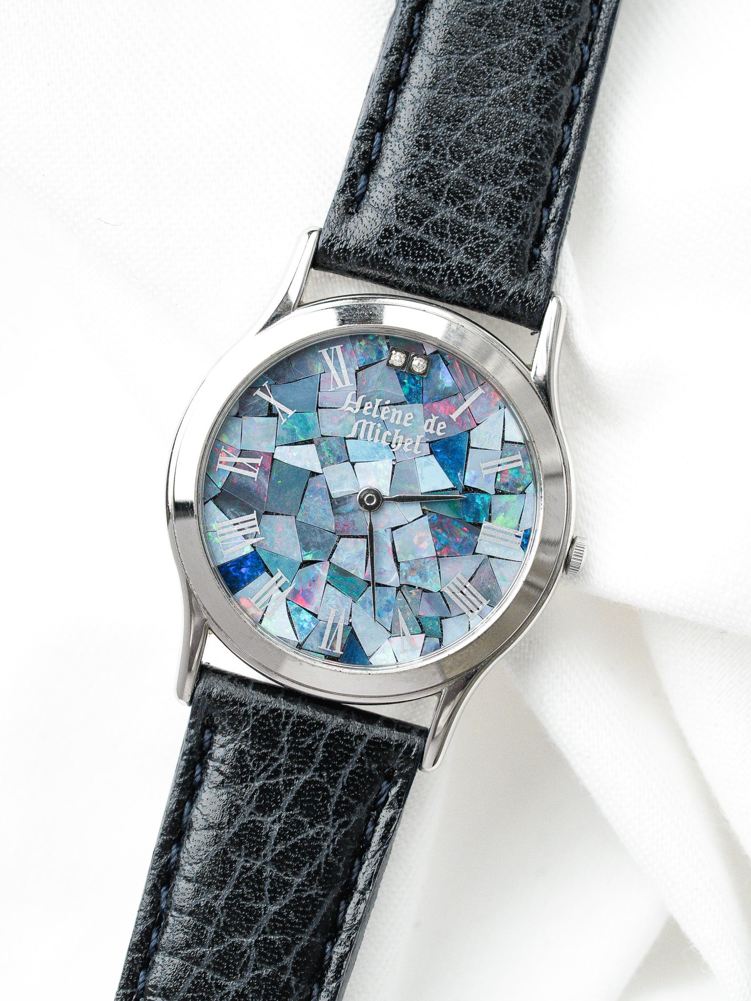Montre Hélène de Michel Argent — Cadran Opale Mosaïque (1990s)